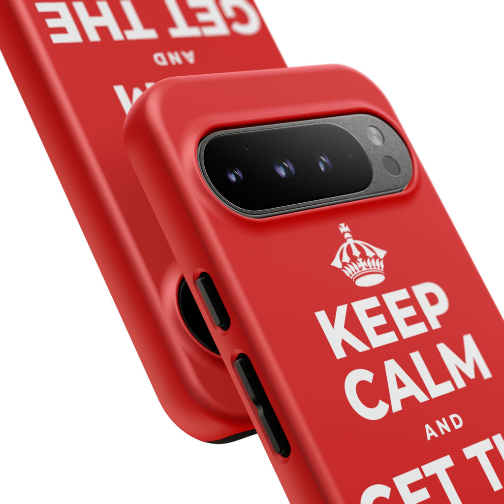 KEEP CALM AND GET THE PARTY STARTED Phone Case