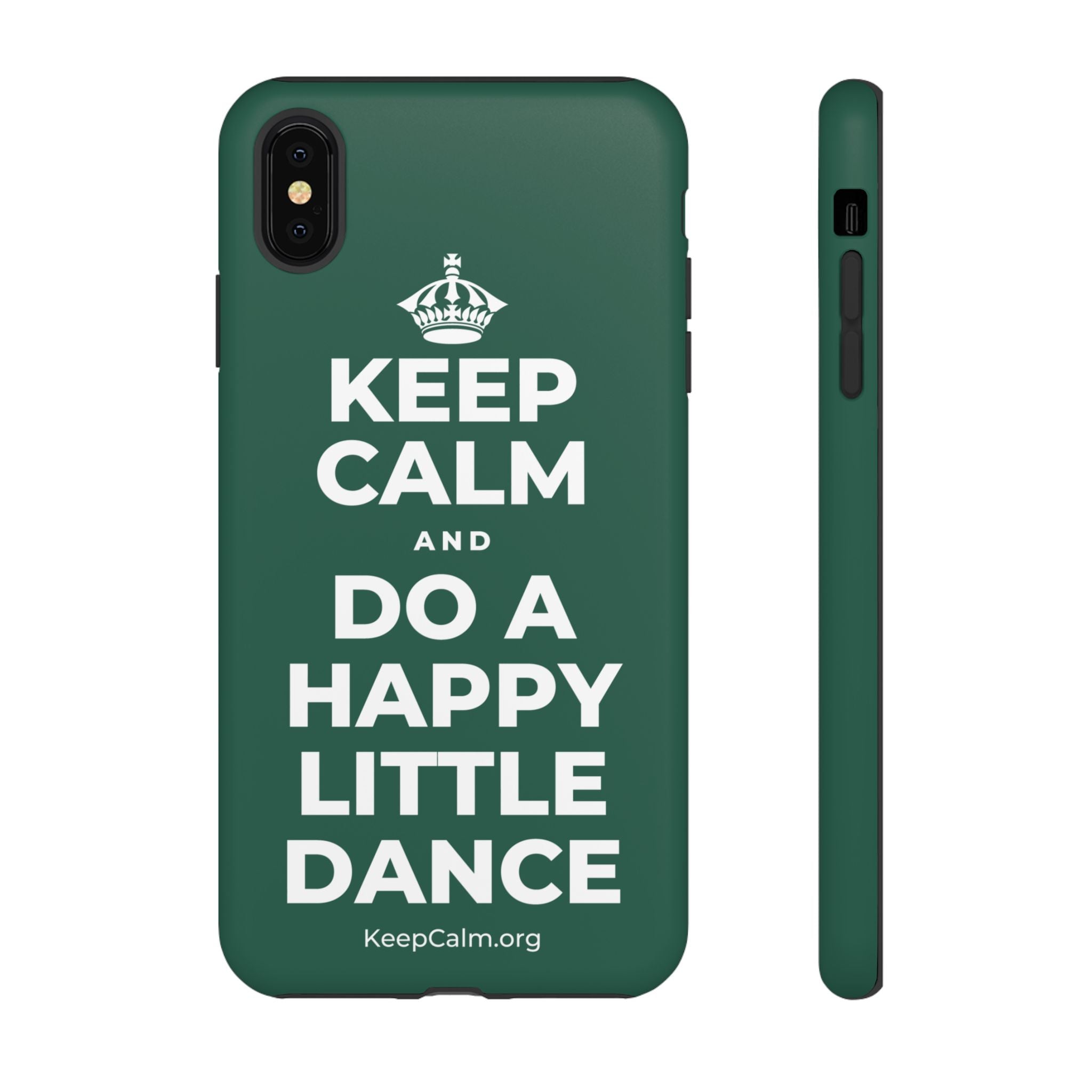 KEEP CALM AND DO A HAPPY LITTLE DANCE Phone Case