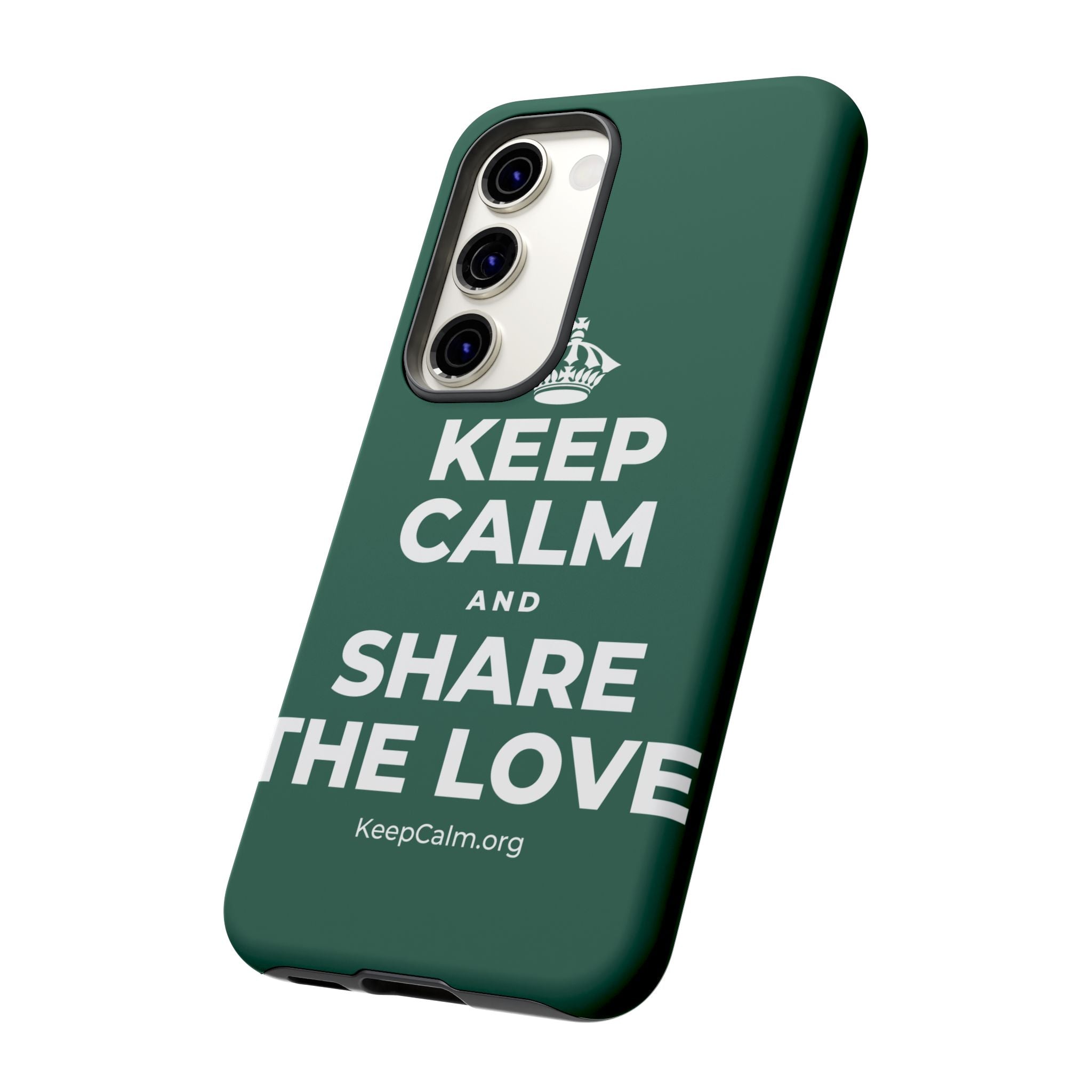 KEEP CALM AND SHARE THE LOVE Phone Case