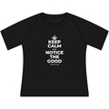 KEEP CALM AND NOTICE THE GOOD Women's Raglan Tee