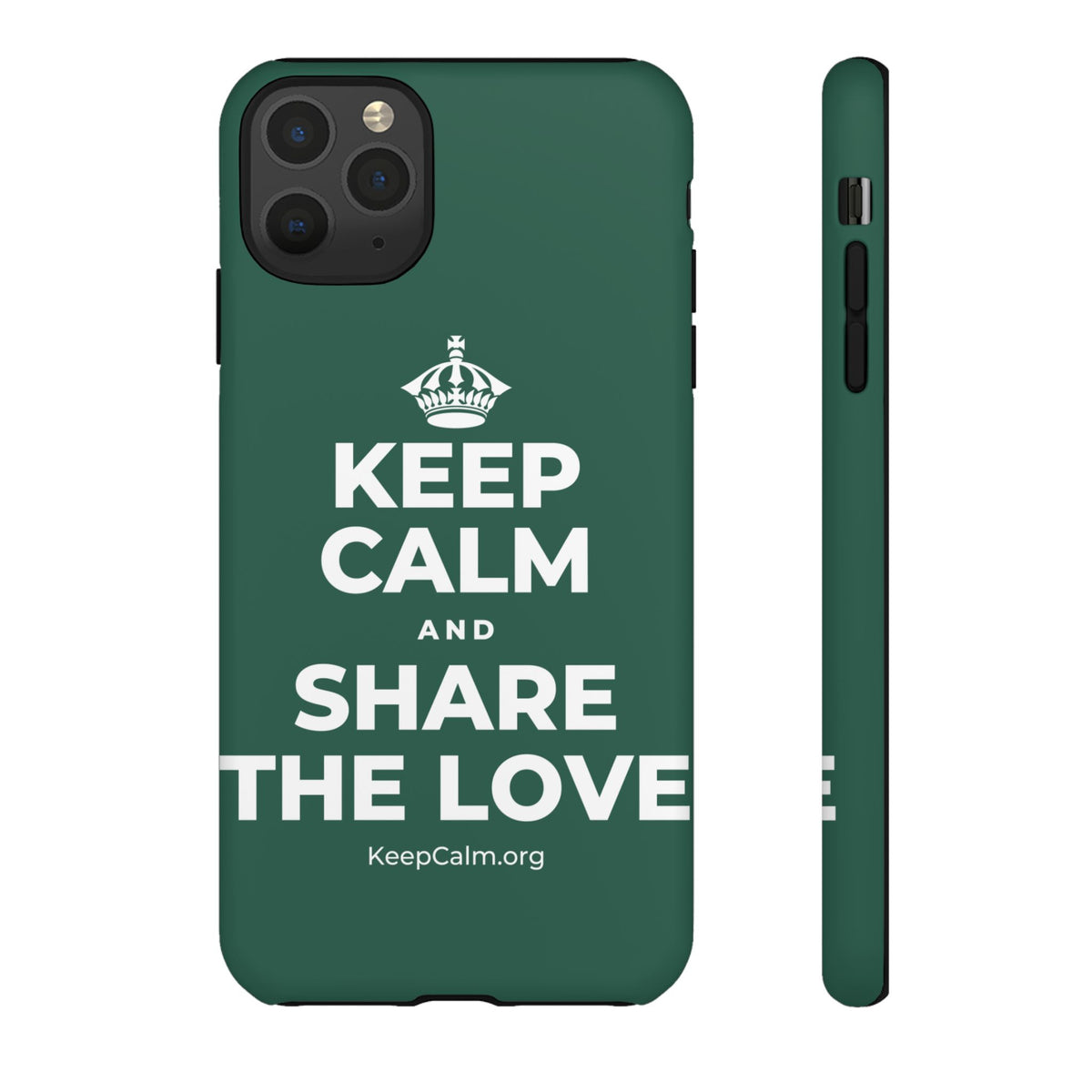 KEEP CALM AND SHARE THE LOVE Phone Case