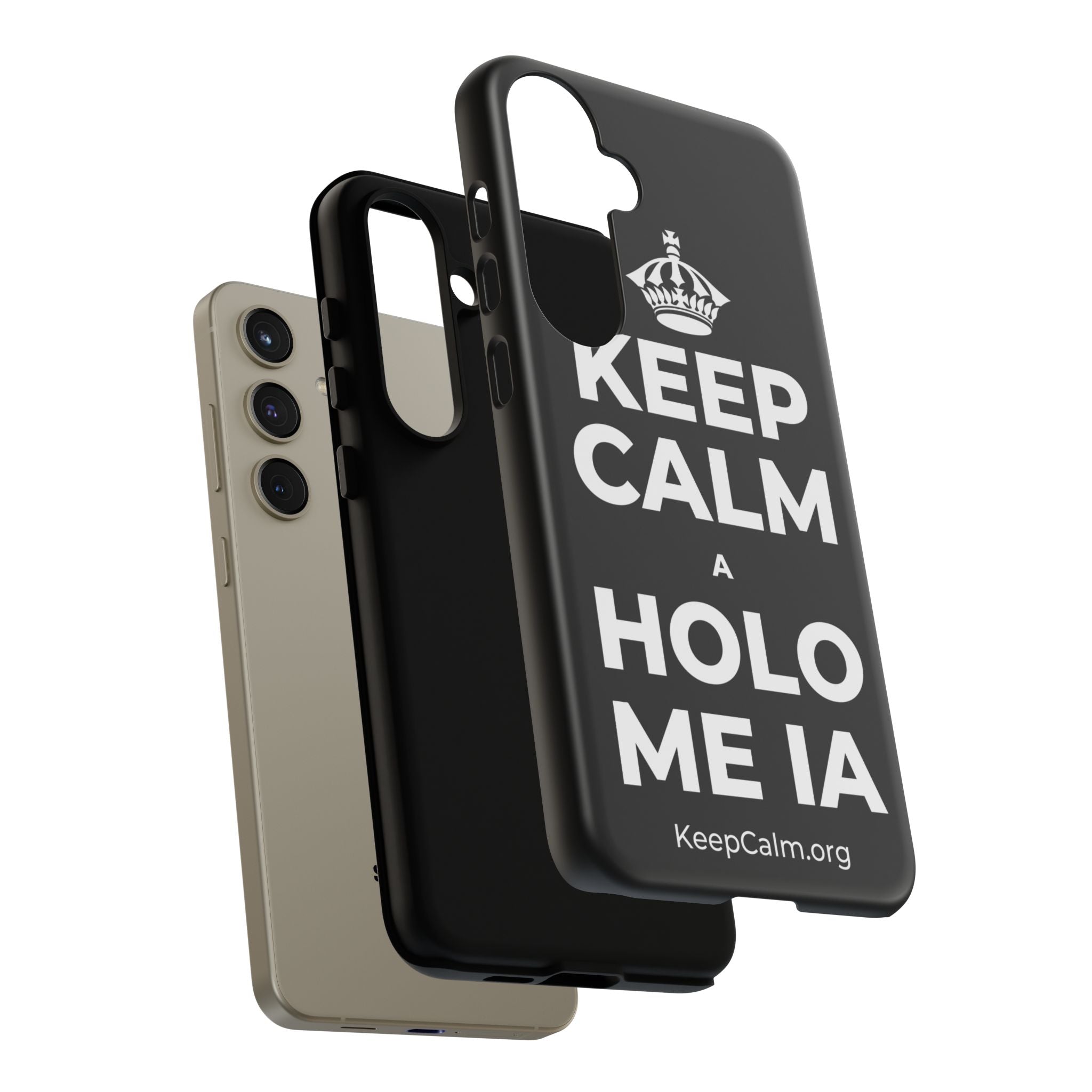 KEEP CALM A HOLO ME IA Phone Case