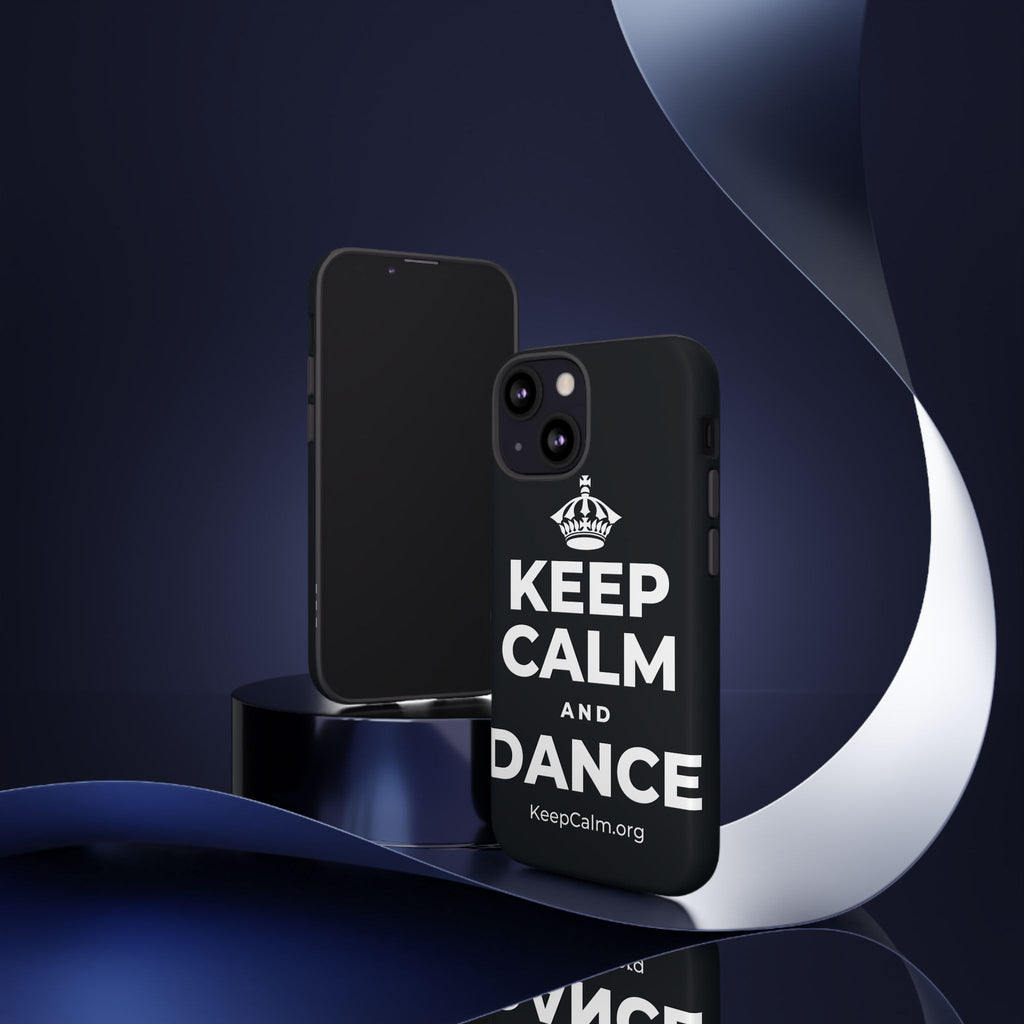 KEEP CALM AND DANCE Phone Case (Dark)