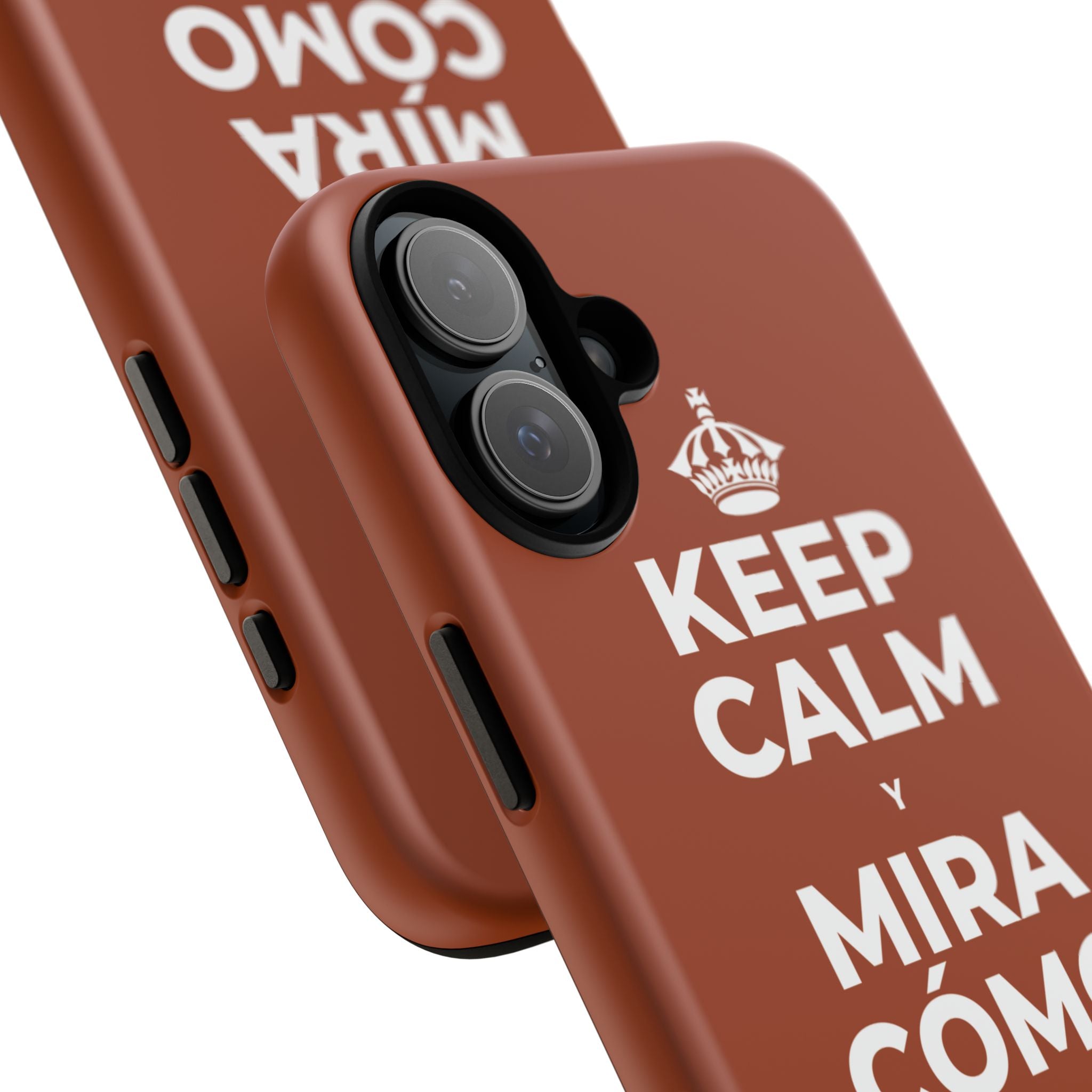 KEEP CALM Y MIRA CÓMO CAMBIAN LAS HOJAS Phone Case
