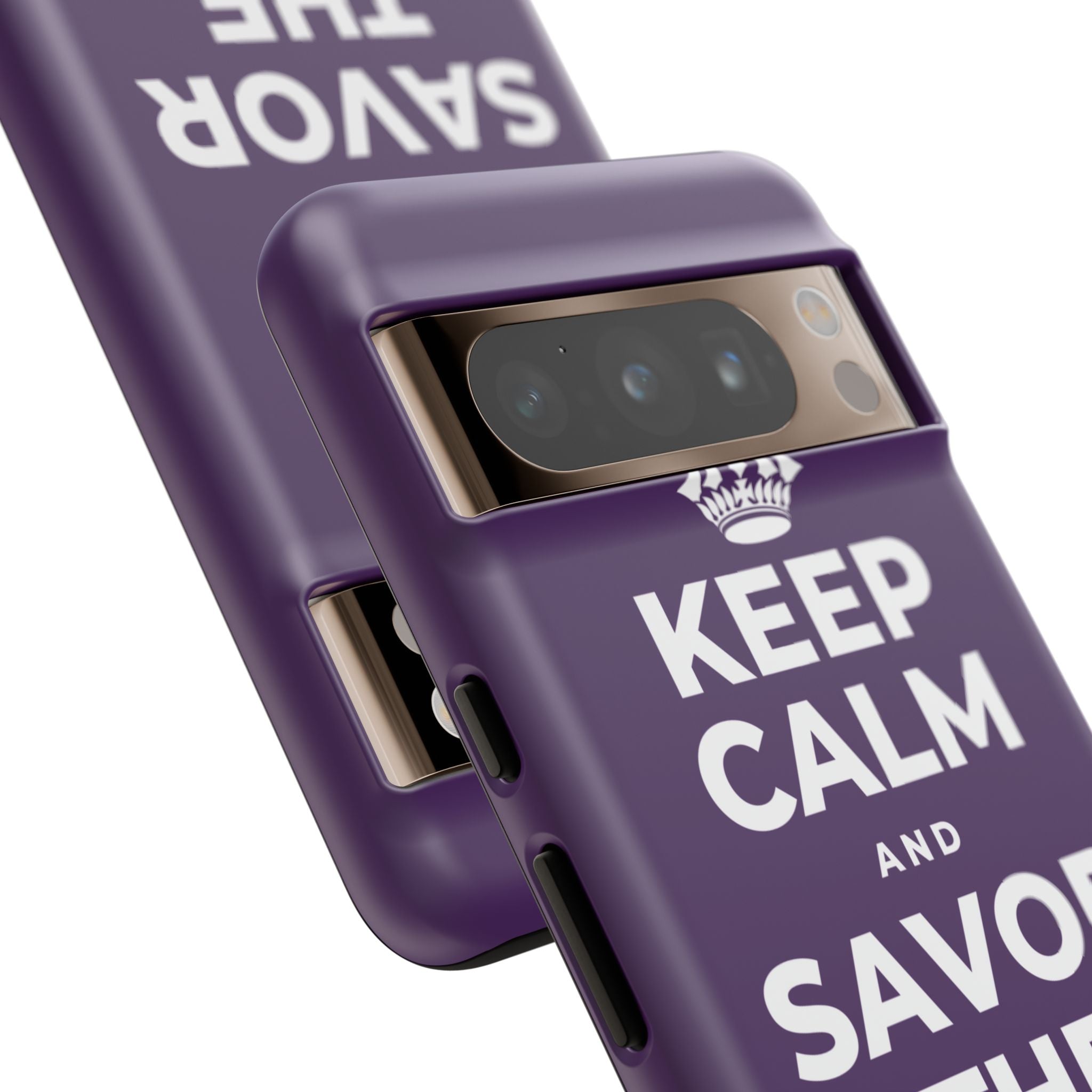 KEEP CALM AND SAVOR THE SMALL JOYS Phone Case