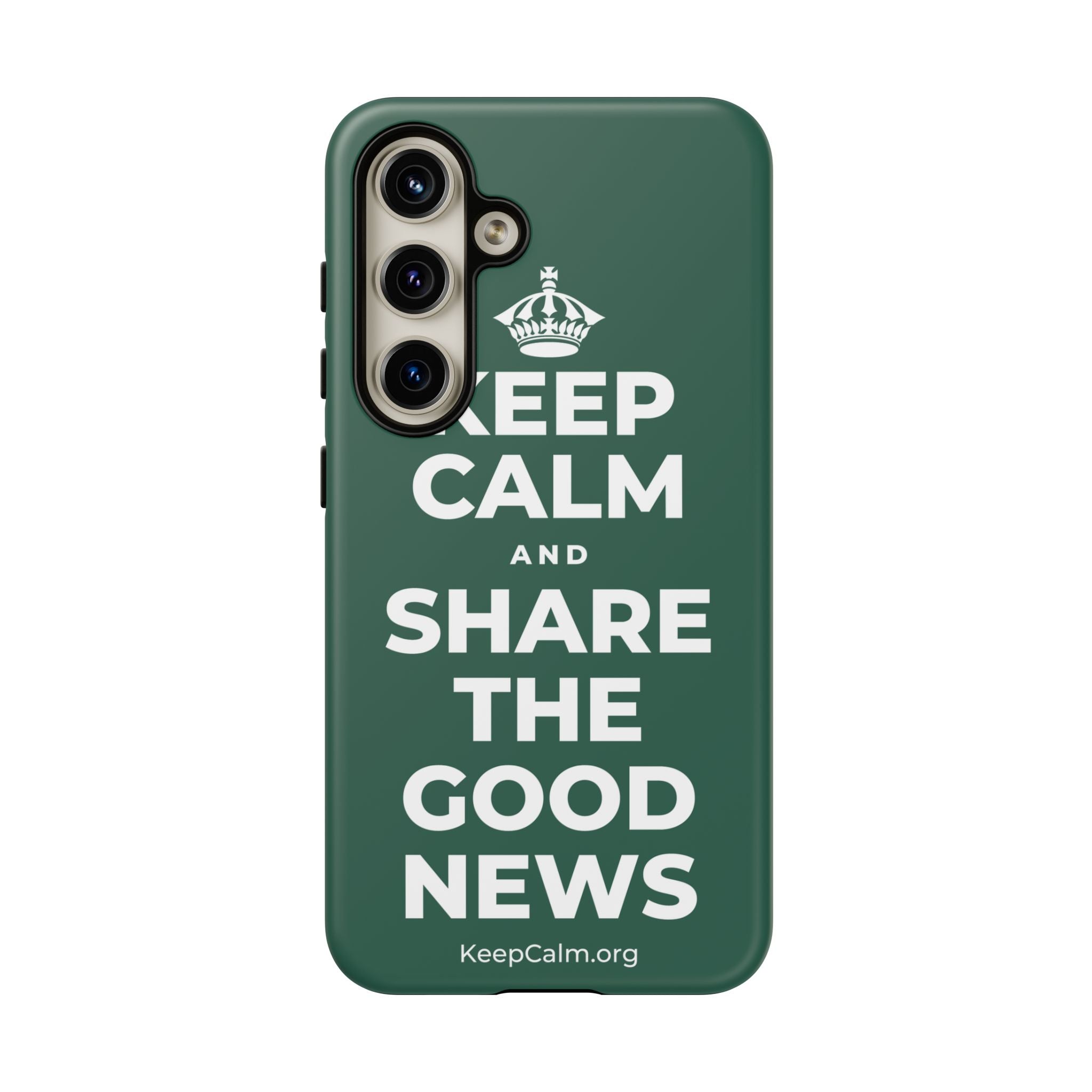 KEEP CALM AND SHARE THE GOOD NEWS Phone Case