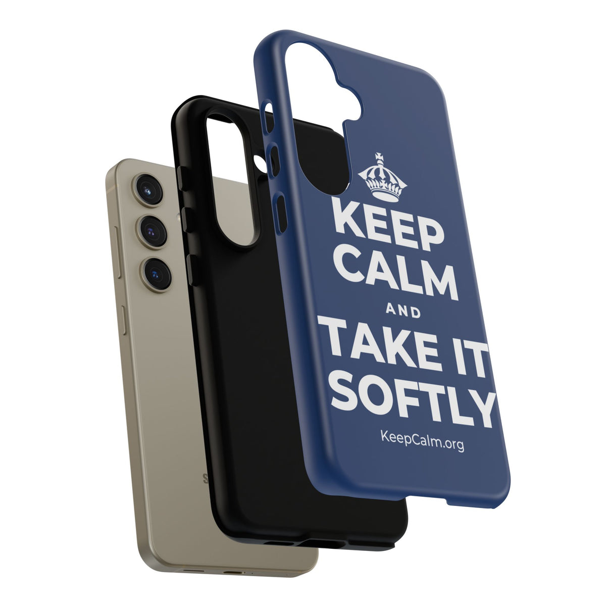 KEEP CALM AND TAKE IT SOFTLY Phone Case