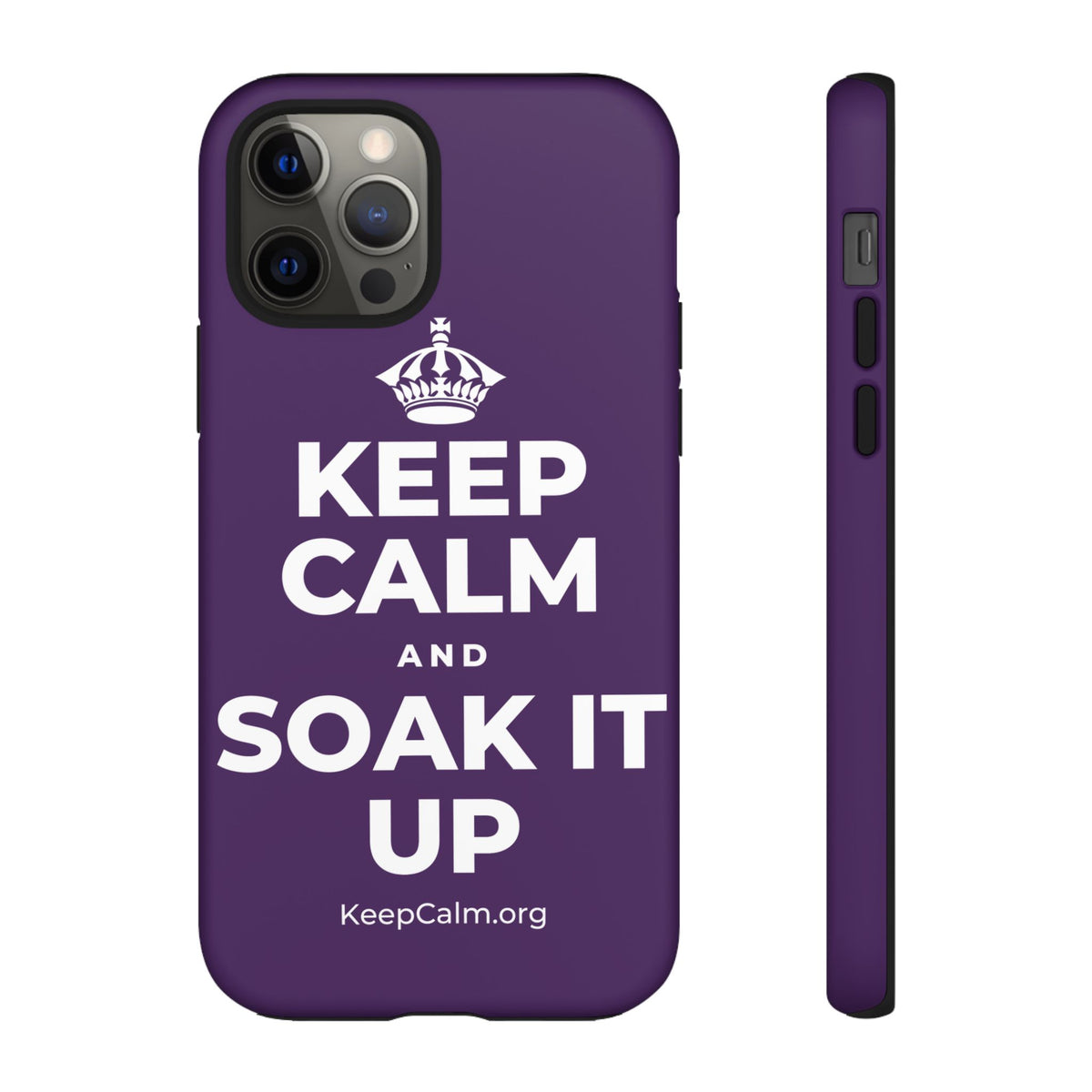 KEEP CALM AND SOAK IT UP Phone Case