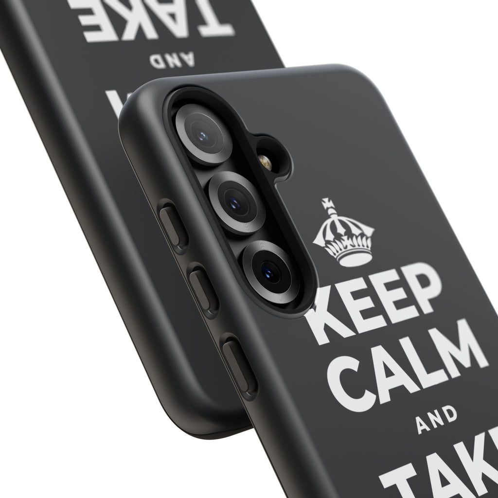 KEEP CALM AND TAKE MONDAY SLOW Phone Case (Dark)