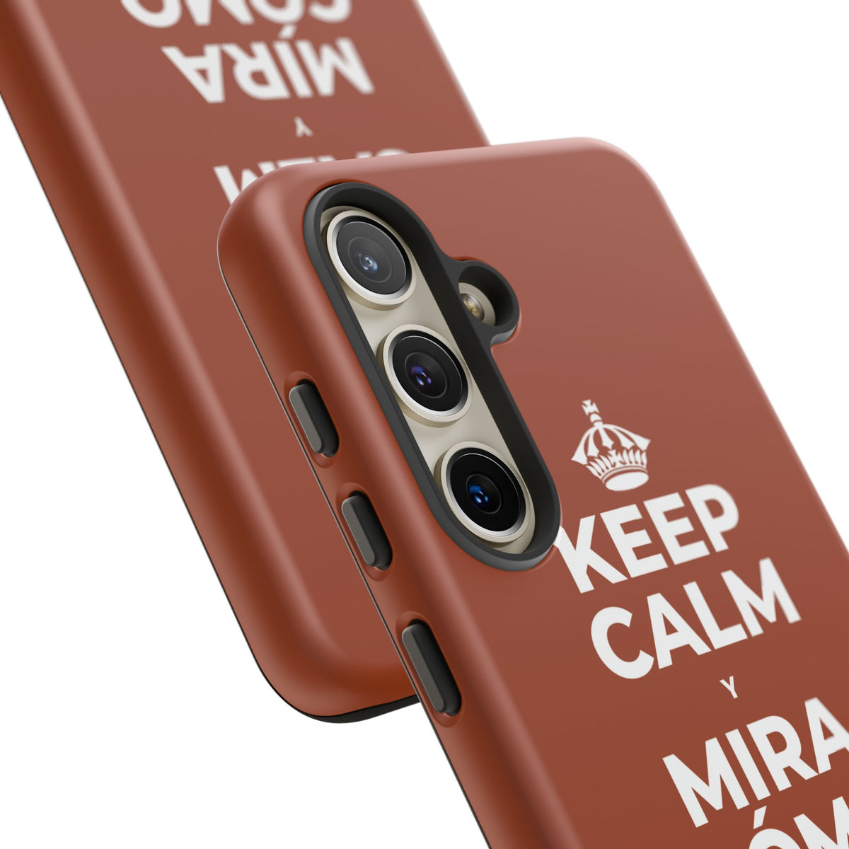 KEEP CALM Y MIRA CÓMO CAMBIAN LAS HOJAS Phone Case