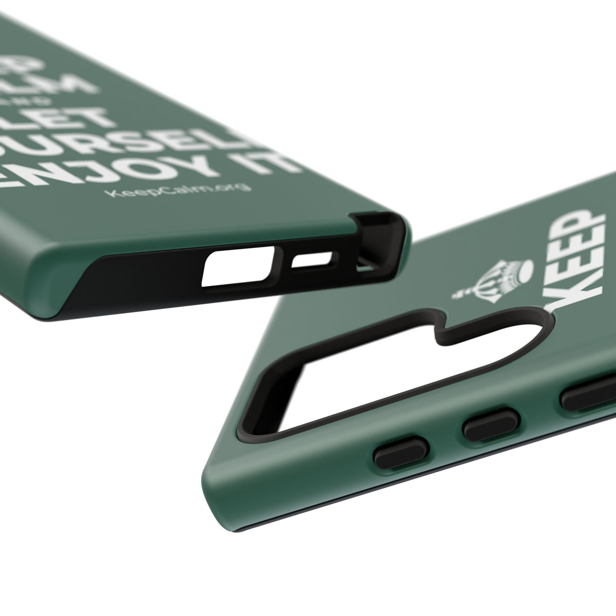 KEEP CALM AND LET YOURSELF ENJOY IT Phone Case