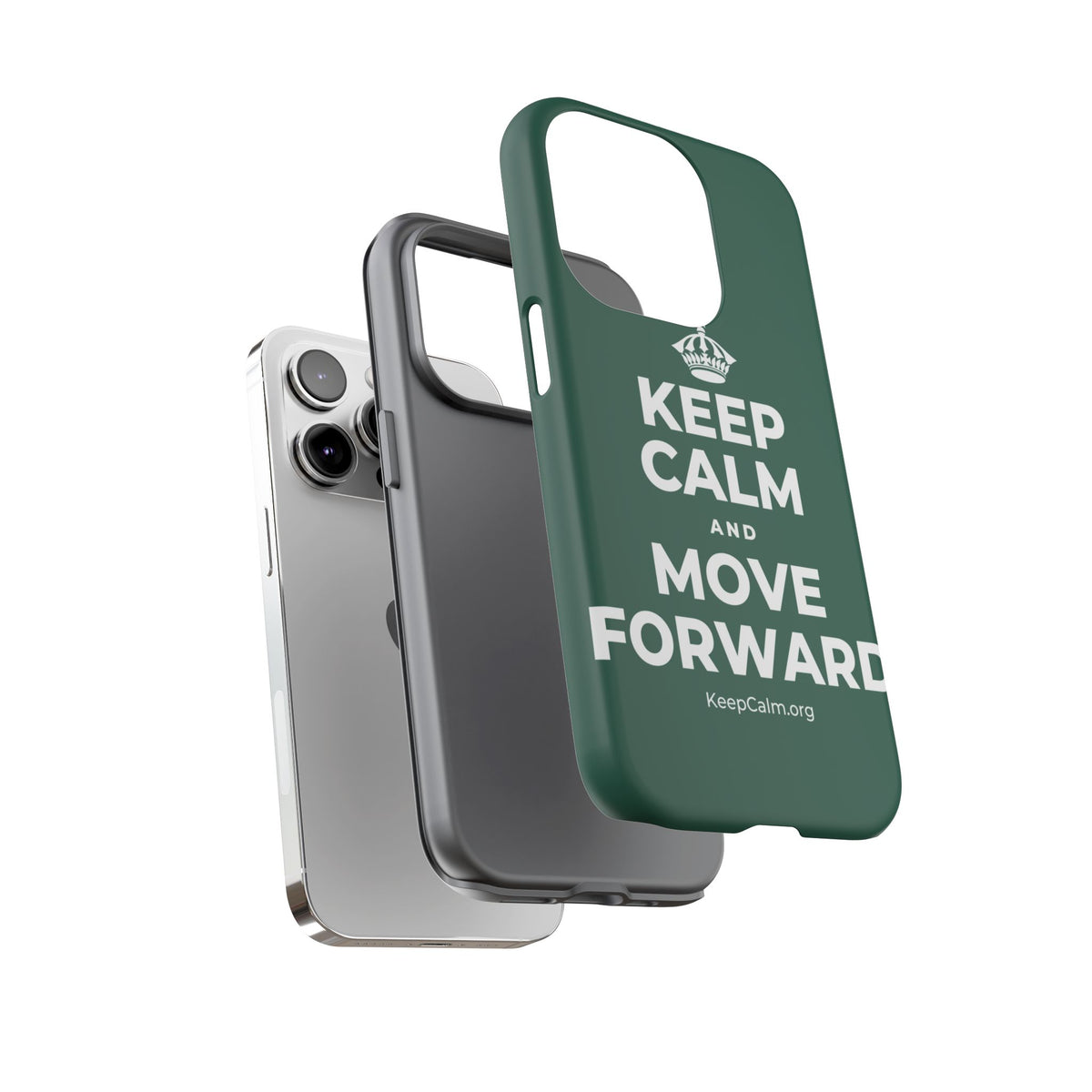 KEEP CALM AND MOVE FORWARD Phone Case