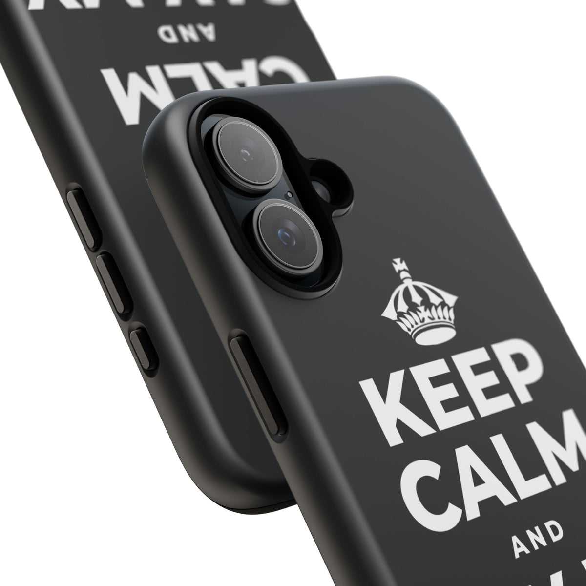 KEEP CALM AND SAY MY NAME Phone Case (Dark)