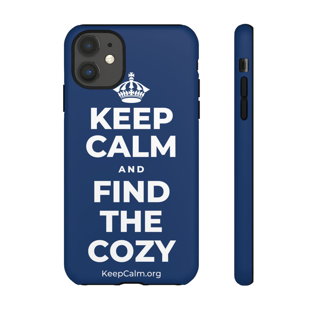 KEEP CALM AND FIND THE COZY Phone Case