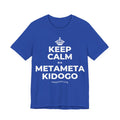 KEEP CALM NA METAMETA KIDOGO T-Shirt (Soft Cream–Heather Mauve)