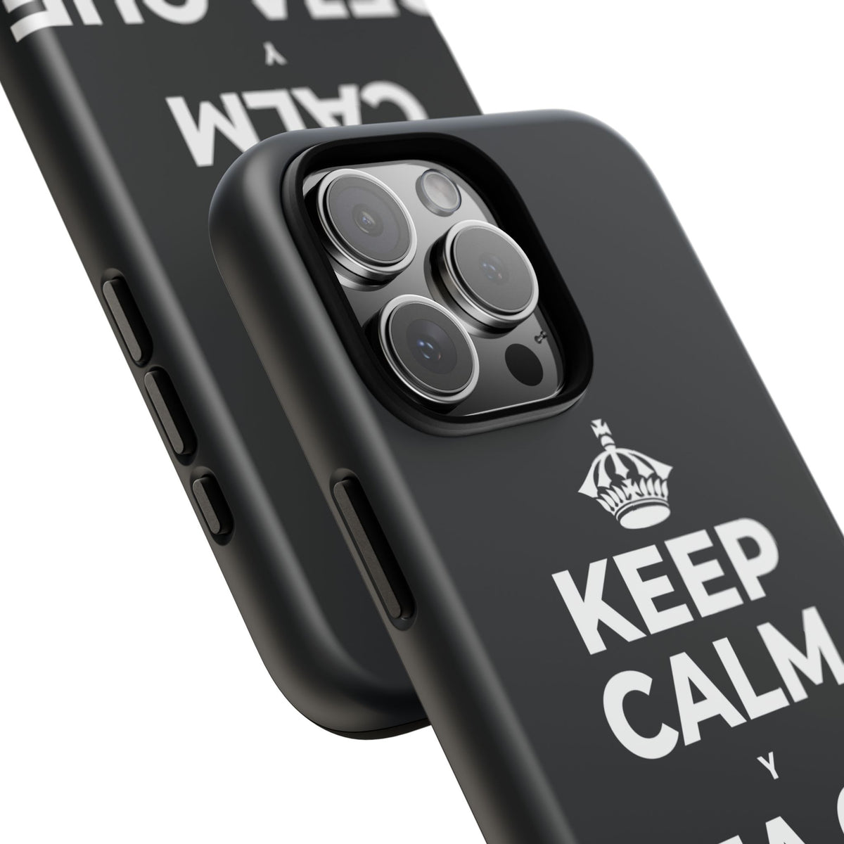 KEEP CALM Y DEJA QUE BASTE Phone Case (Dark)