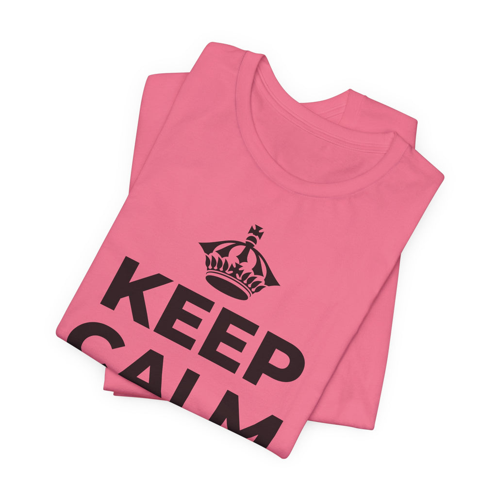 KEEP CALM AND முழு வாரத்தையும் பயன்படுத்துங்கள் T-Shirt (Military Green–Autumn)
