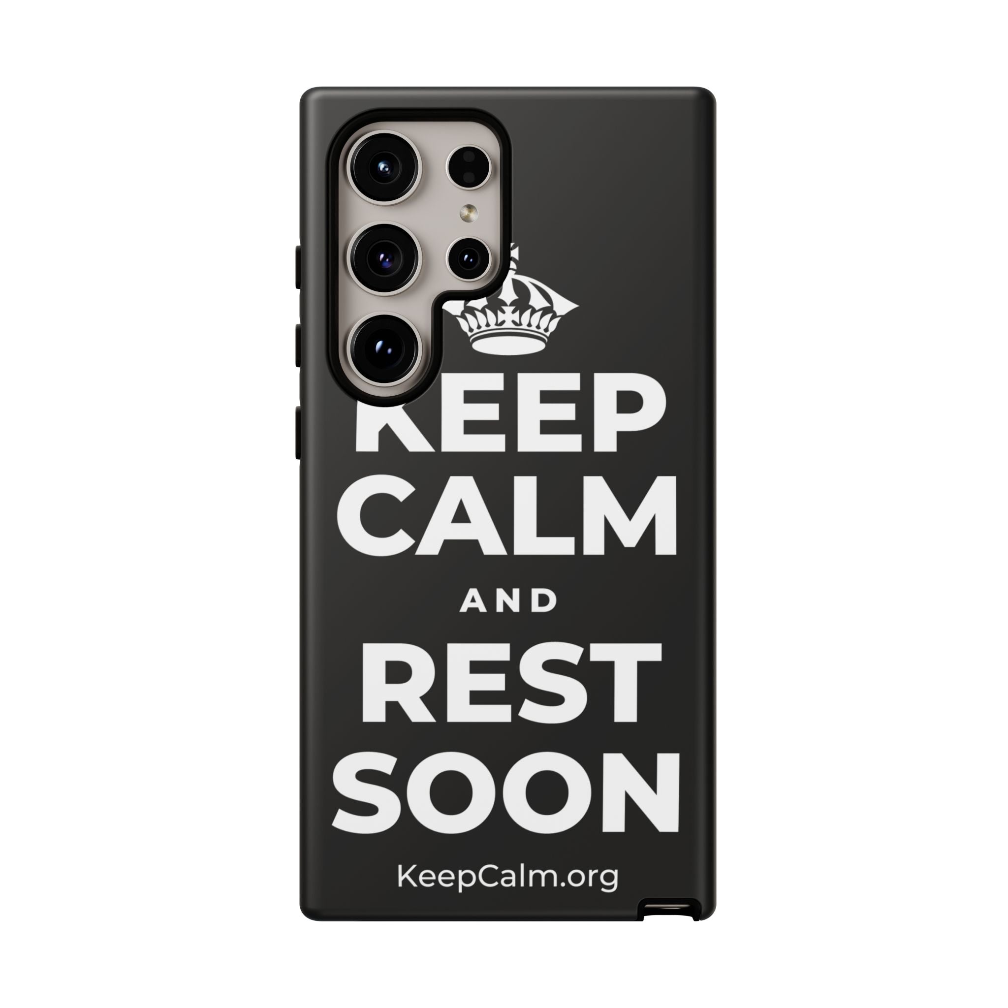 KEEP CALM AND REST SOON Phone Case