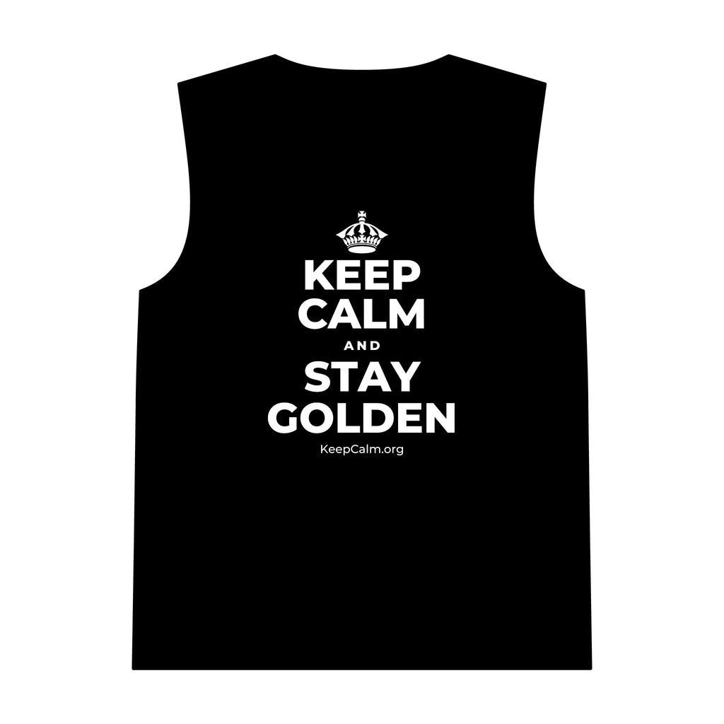 KEEP CALM AND STAY GOLDEN Tank Top