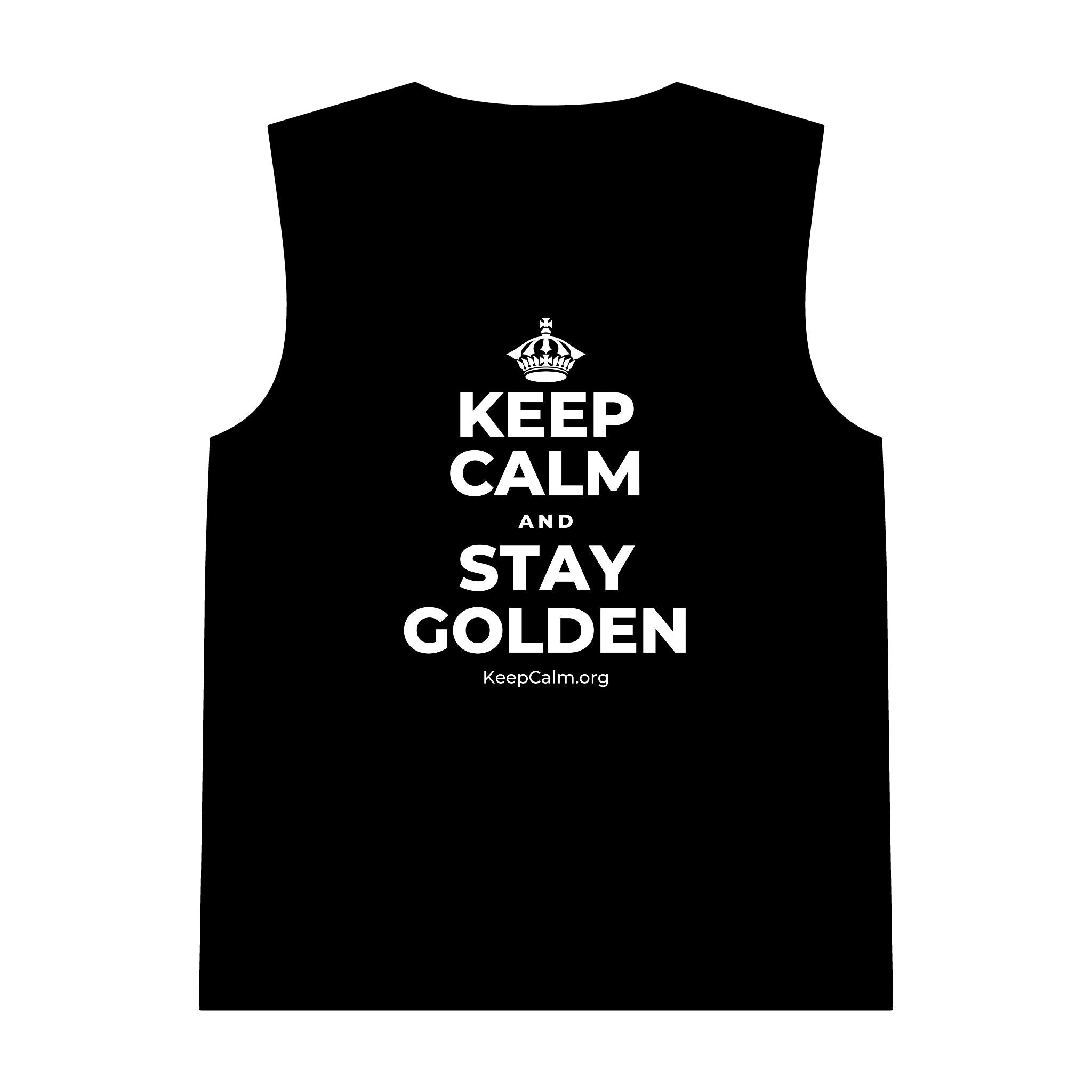 KEEP CALM AND STAY GOLDEN Tank Top