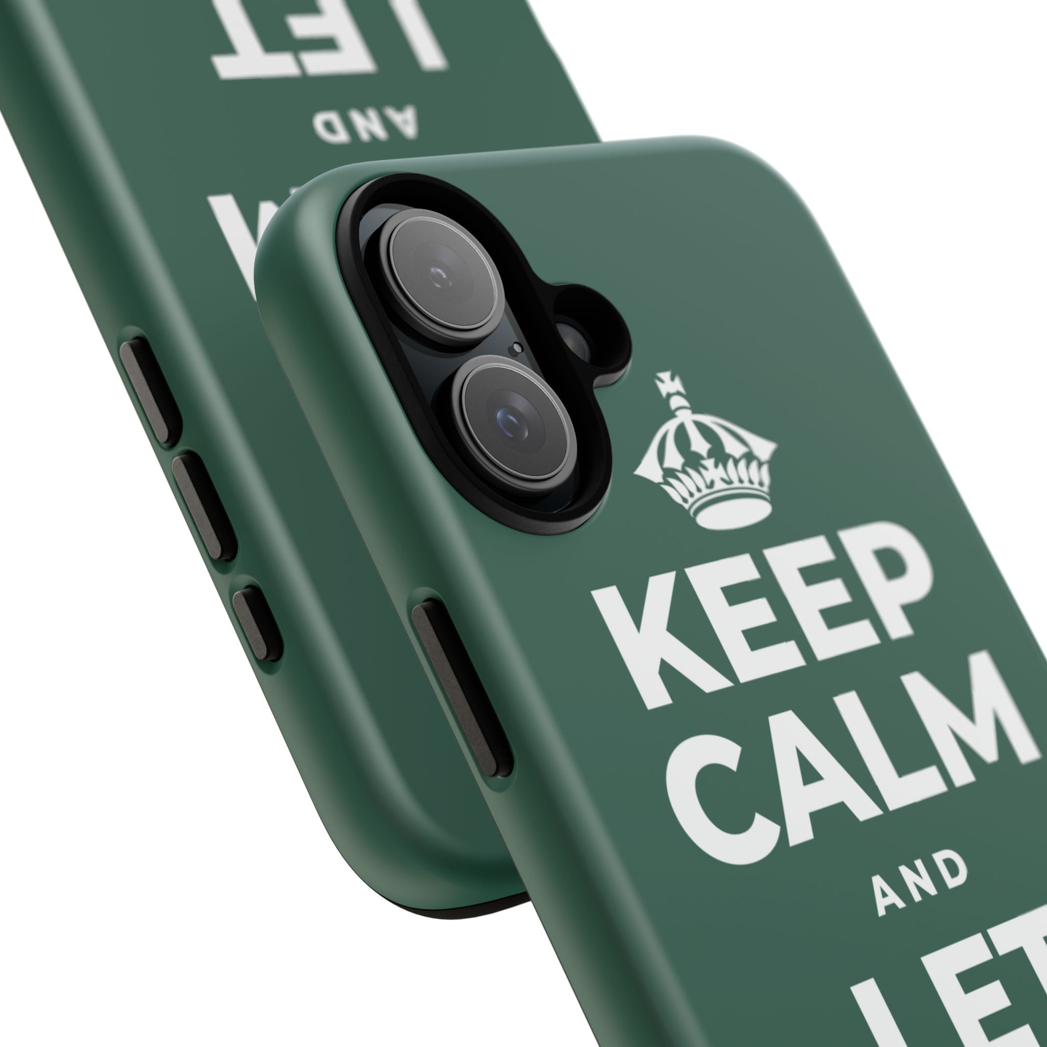 KEEP CALM AND LET LOVE LIVE Phone Case