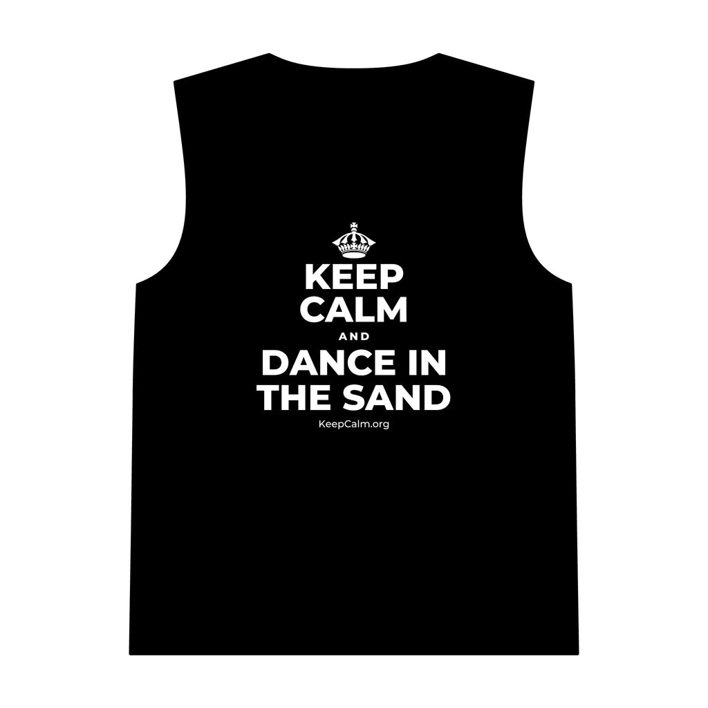 KEEP CALM AND DANCE IN THE SAND Tank Top