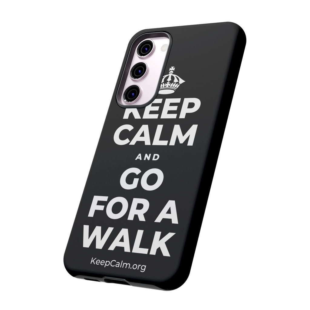 KEEP CALM AND GO FOR A WALK Phone Case