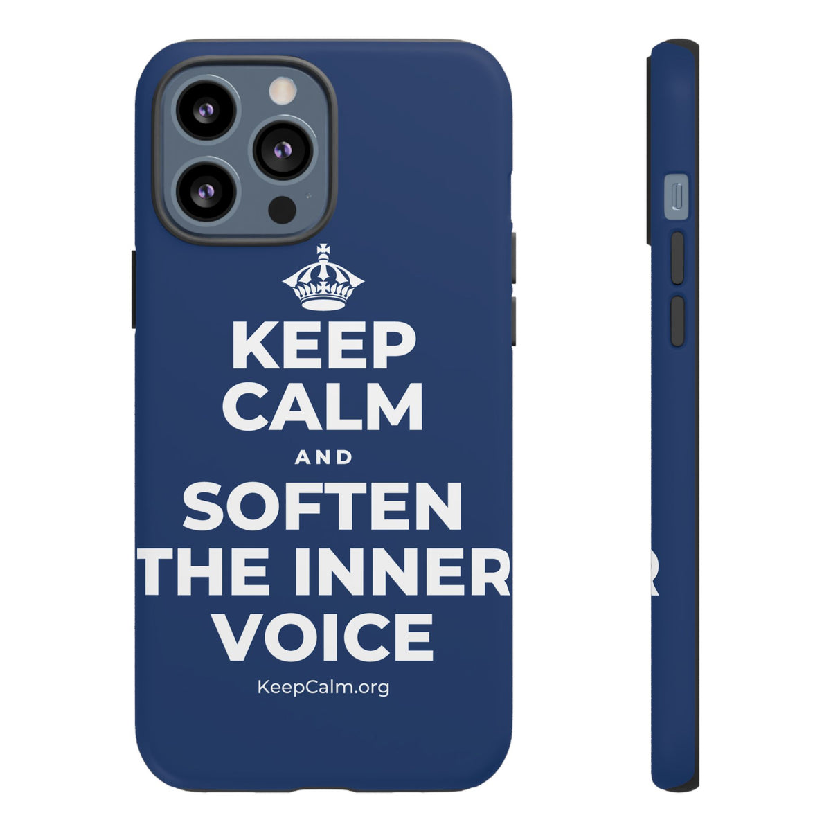 KEEP CALM AND SOFTEN THE INNER VOICE Phone Case