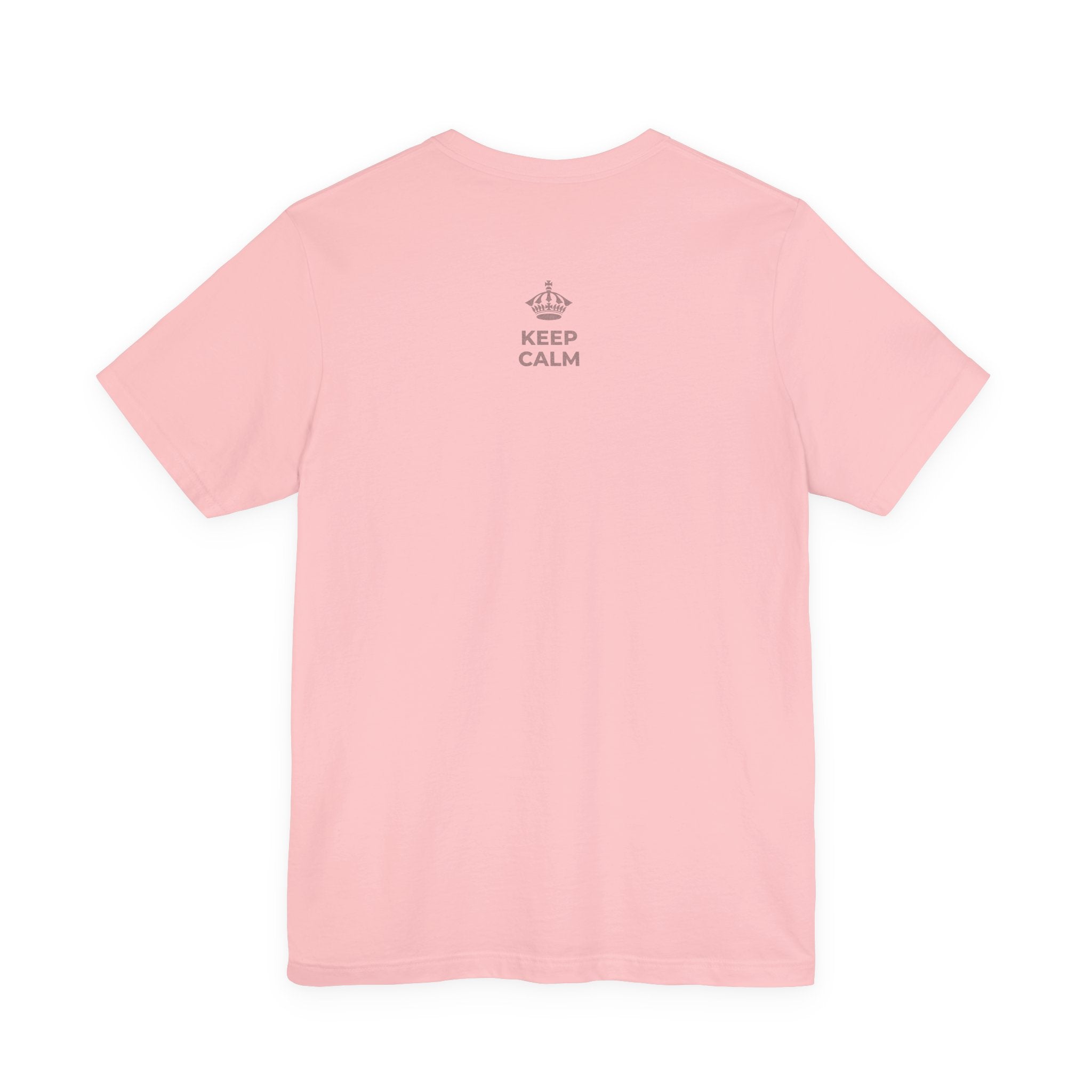 KEEP CALM A ALOHA IĀ ʻOE IHO, A LAILA I KEKAHI T-Shirt (White–Asphalt)