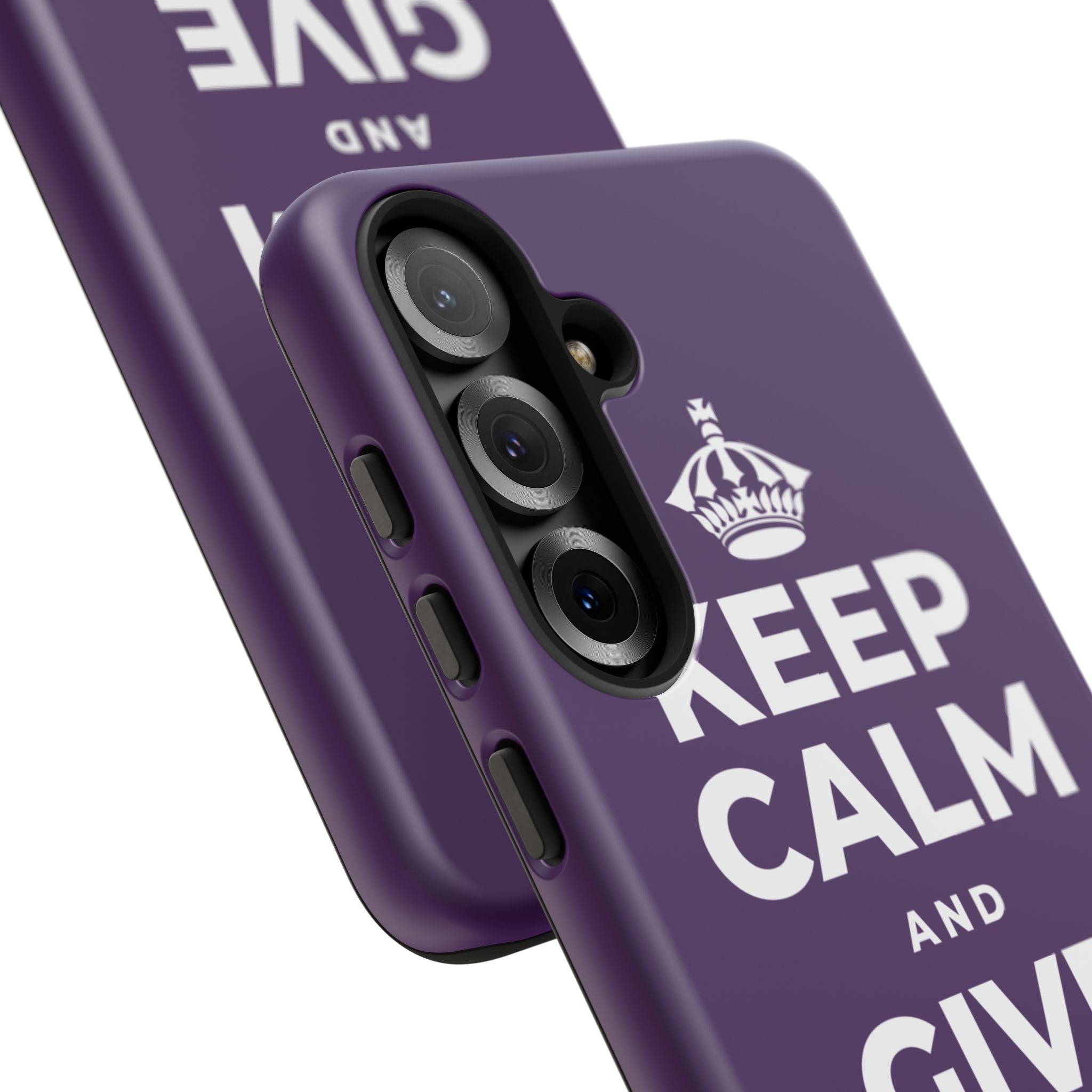 KEEP CALM AND GIVE THANKS DAILY Phone Case