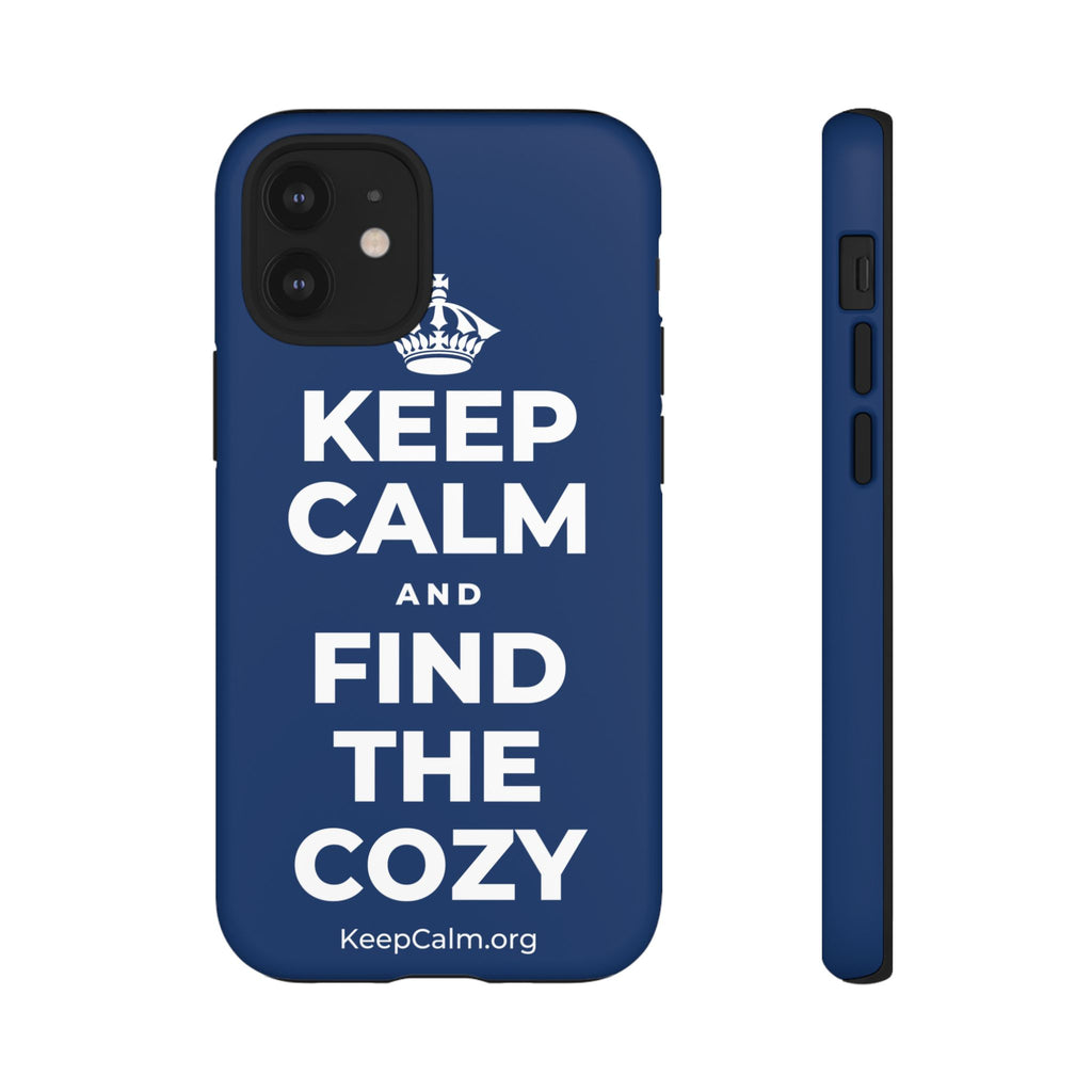 KEEP CALM AND FIND THE COZY Phone Case
