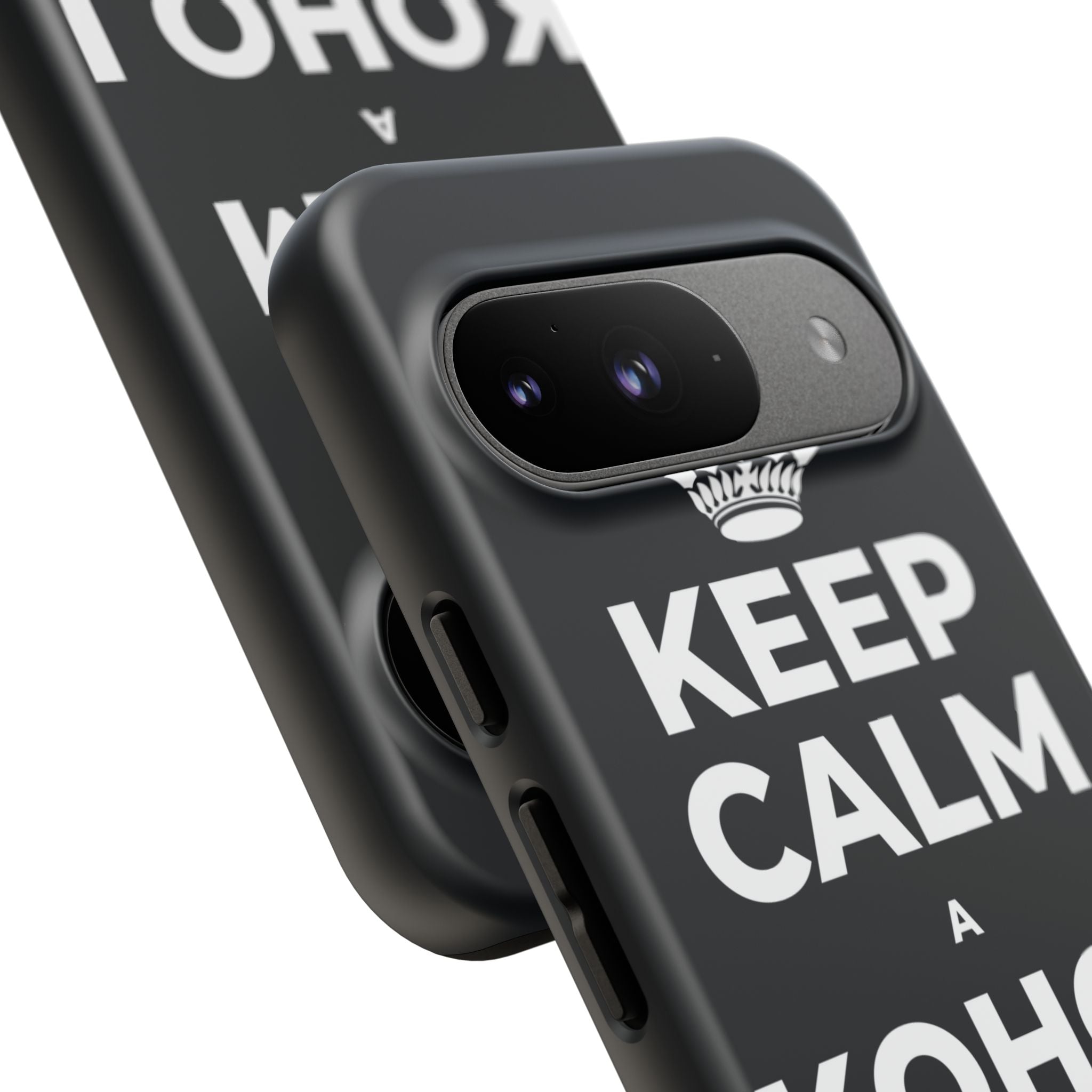 KEEP CALM A KOHO I KE AHONUI Phone Case (Dark)