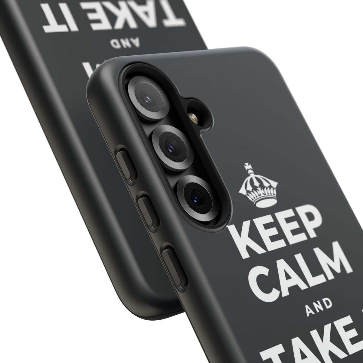 KEEP CALM AND TAKE IT ONE DAY AT A TIME Phone Case (Dark)