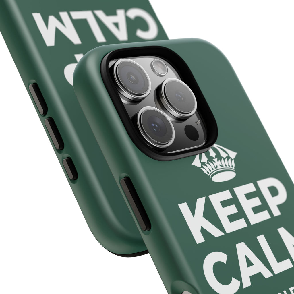 KEEP CALM AND BEE HAPPY Phone Case