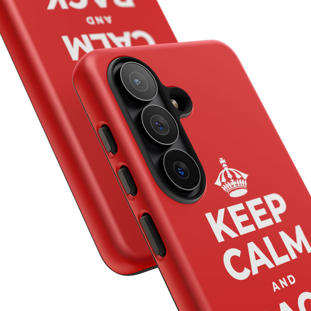 KEEP CALM AND BACK YOURSELF Phone Case