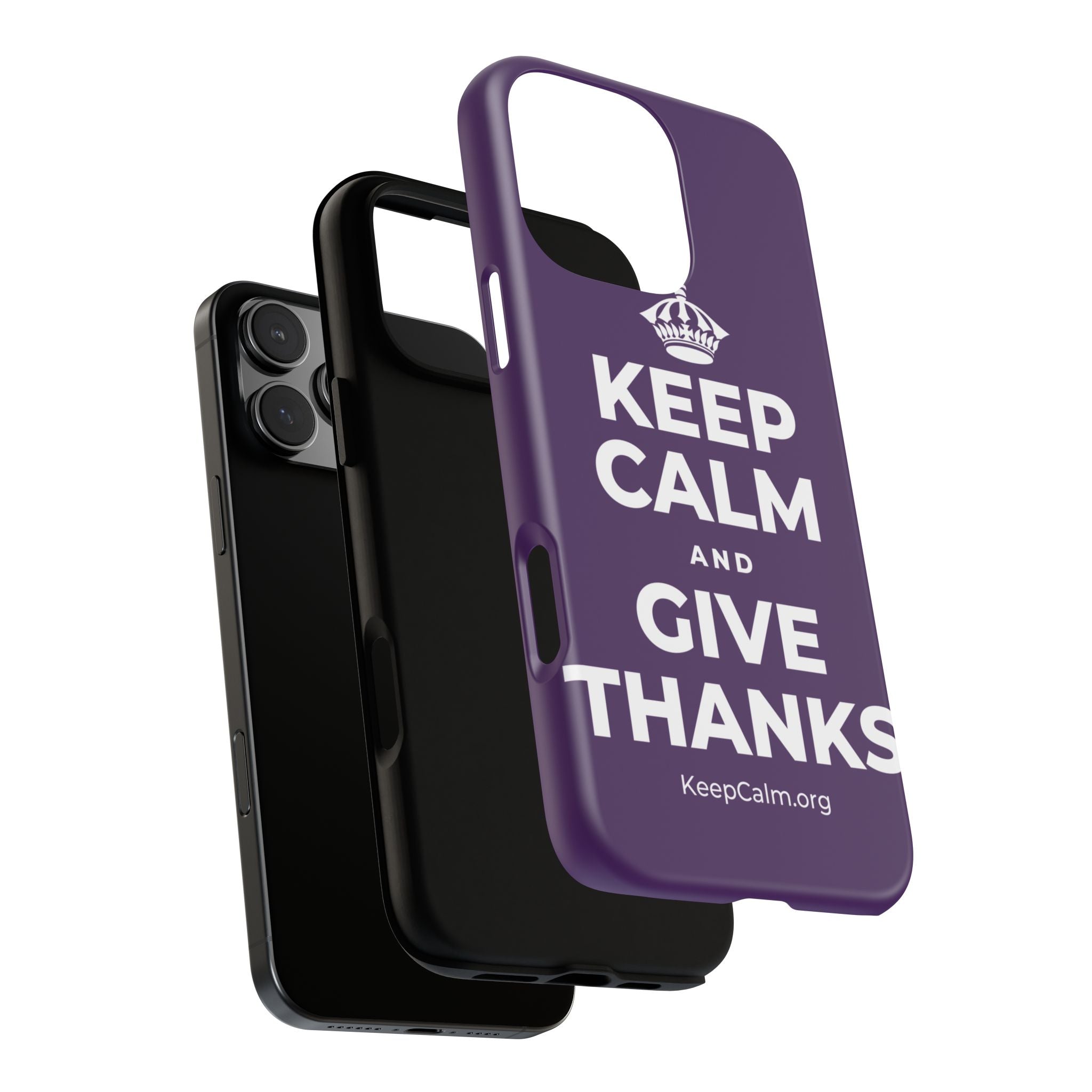 KEEP CALM AND GIVE THANKS Phone Case