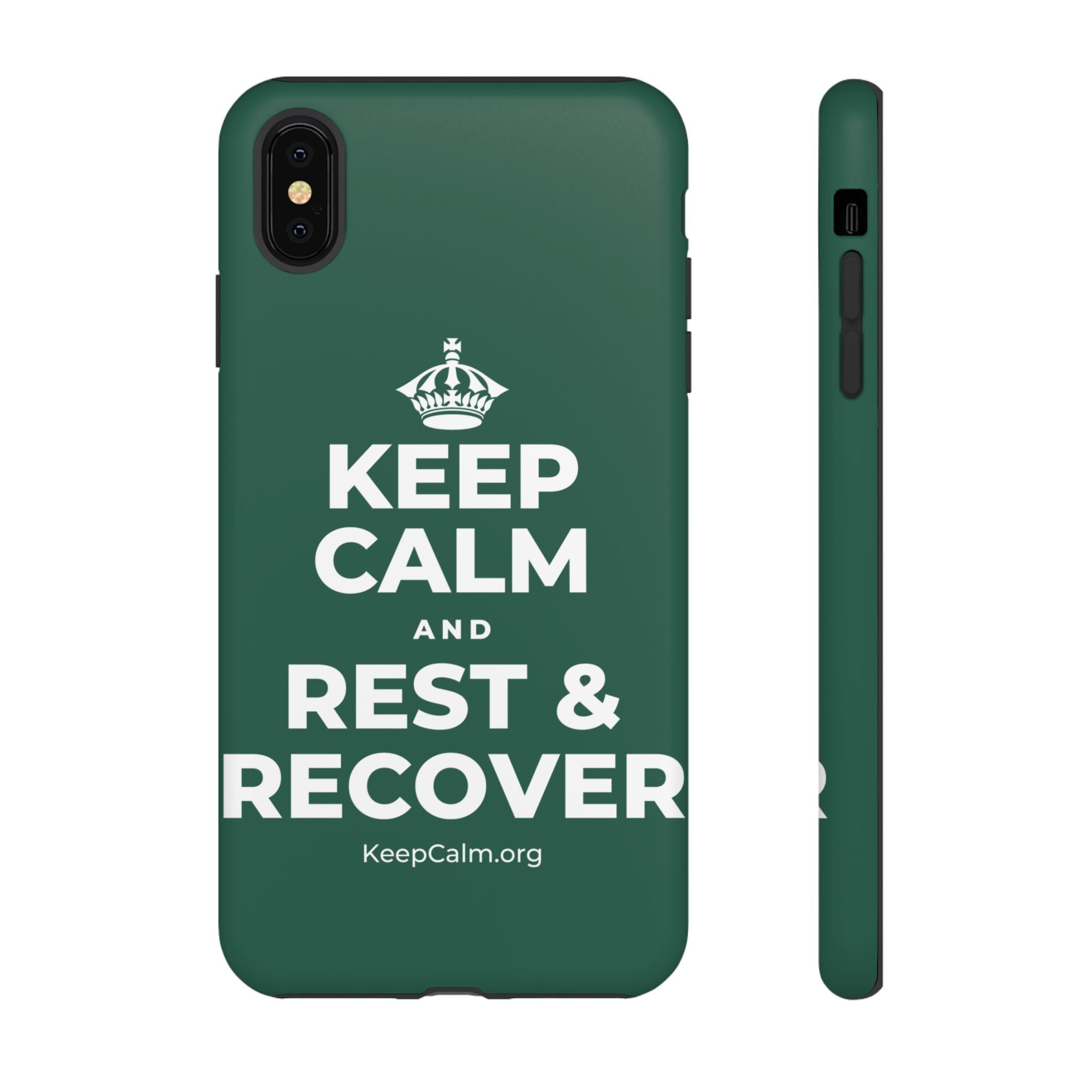 KEEP CALM AND REST & RECOVER Phone Case