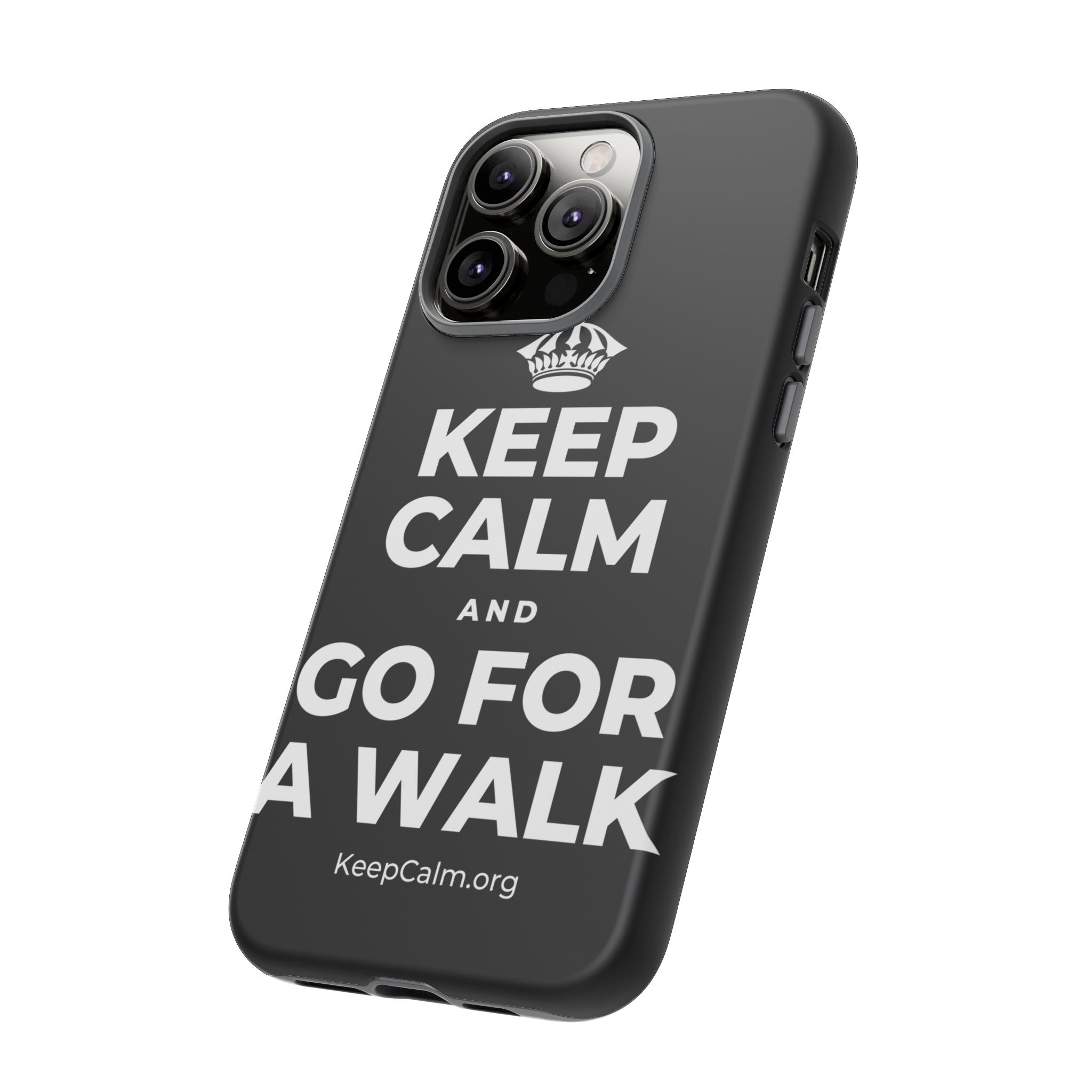 KEEP CALM AND GO FOR A WALK Phone Case