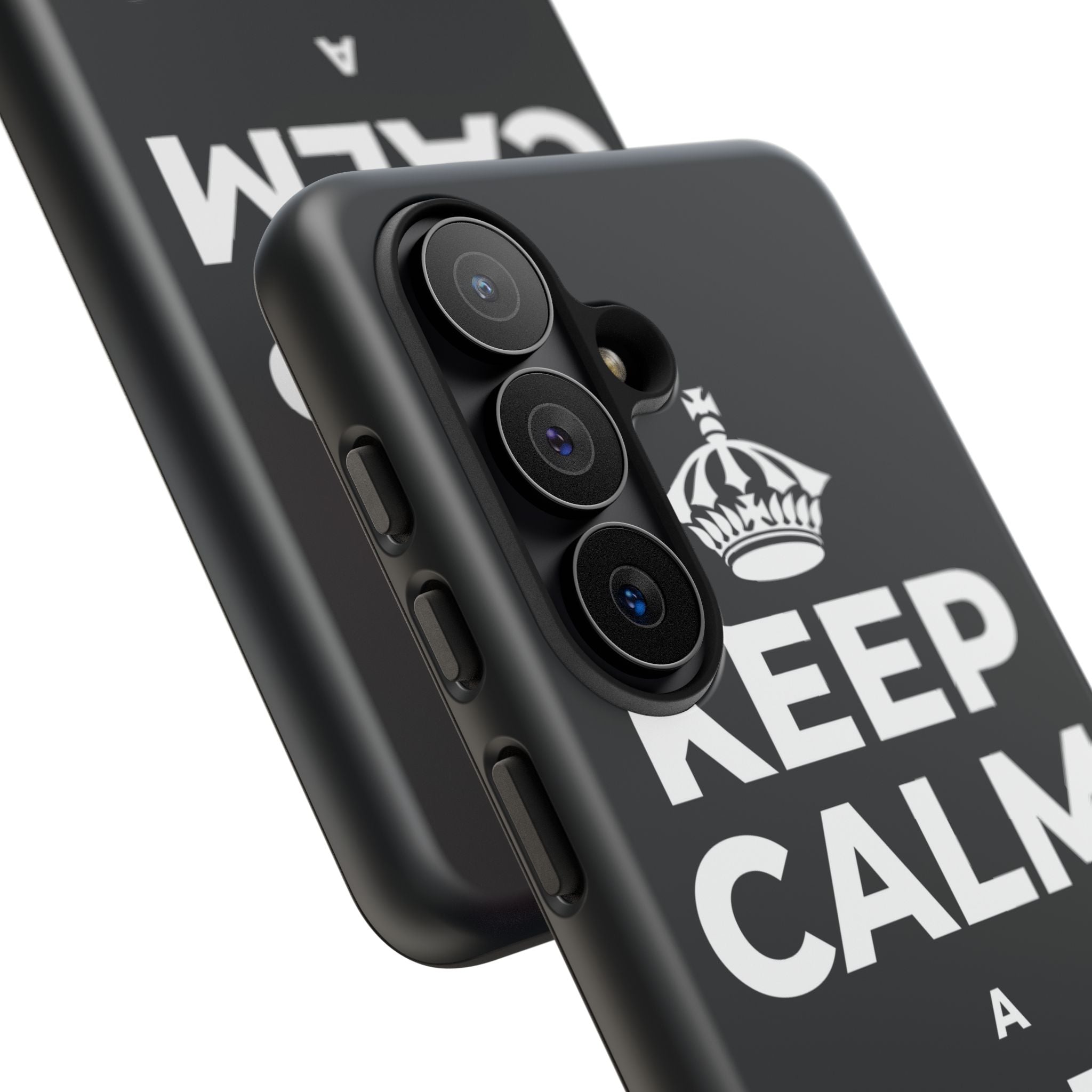 KEEP CALM A HOLO ME IA Phone Case (Dark)