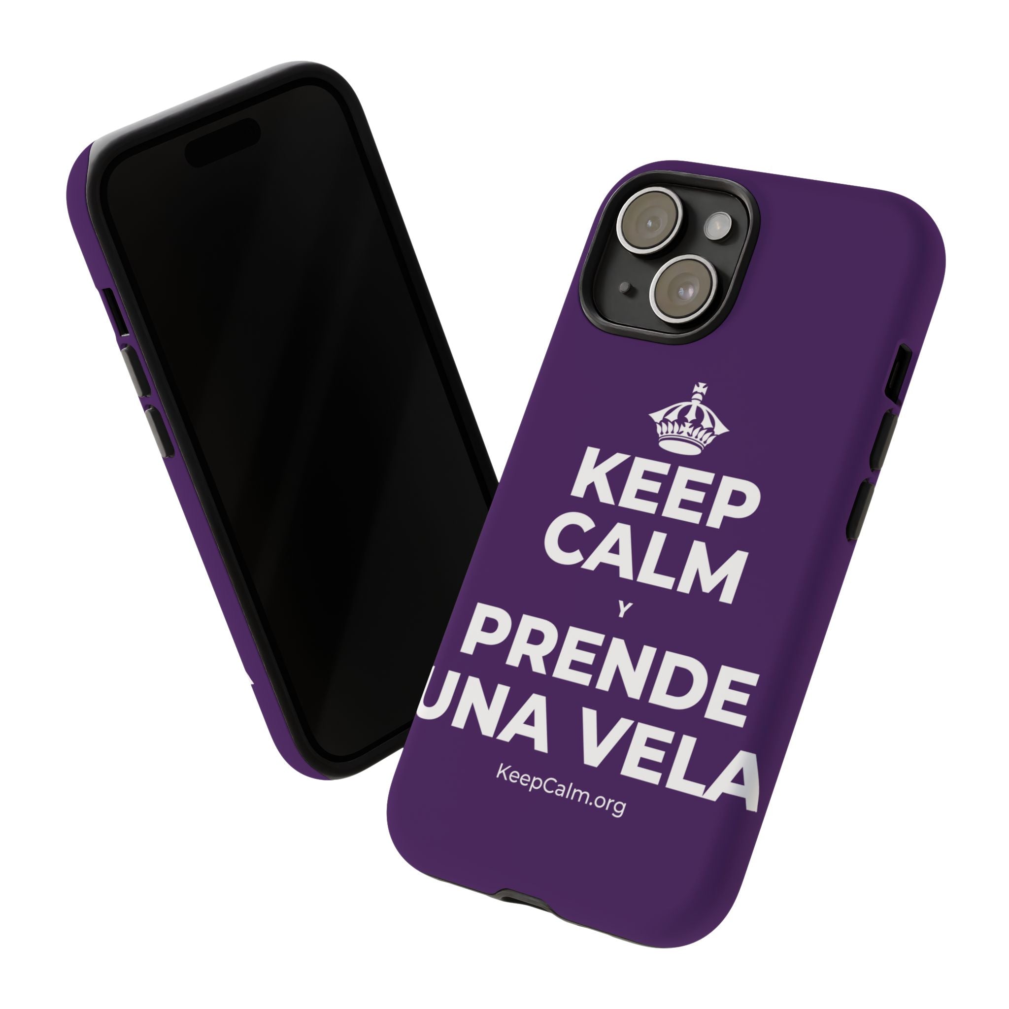 KEEP CALM Y PRENDE UNA VELA Phone Case
