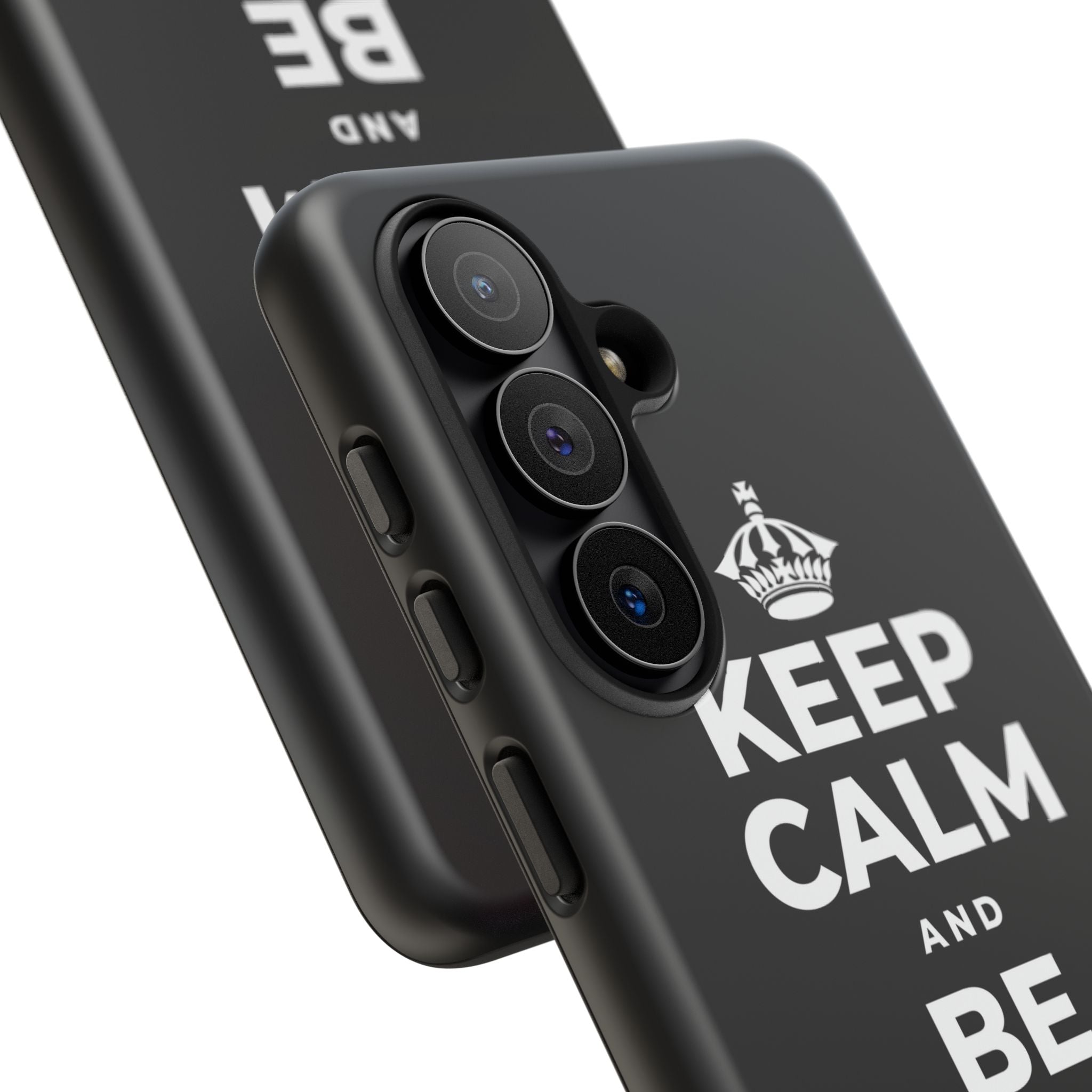 KEEP CALM AND BE STRONG LIKE A 🦕 Phone Case
