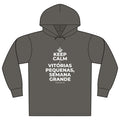 KEEP CALM E VITÓRIAS PEQUENAS, SEMANA GRANDE Organic Hoodie Tee