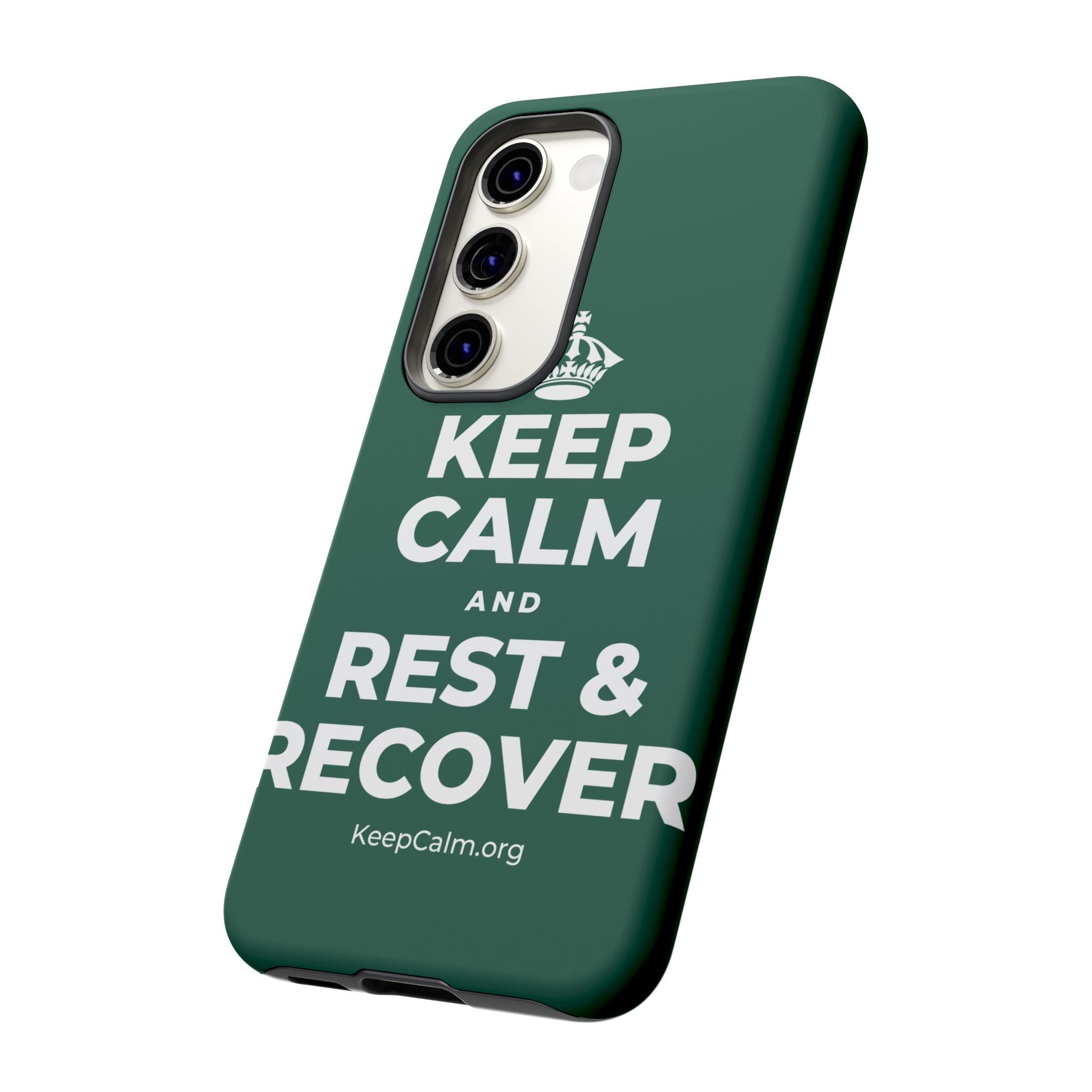 KEEP CALM AND REST & RECOVER Phone Case