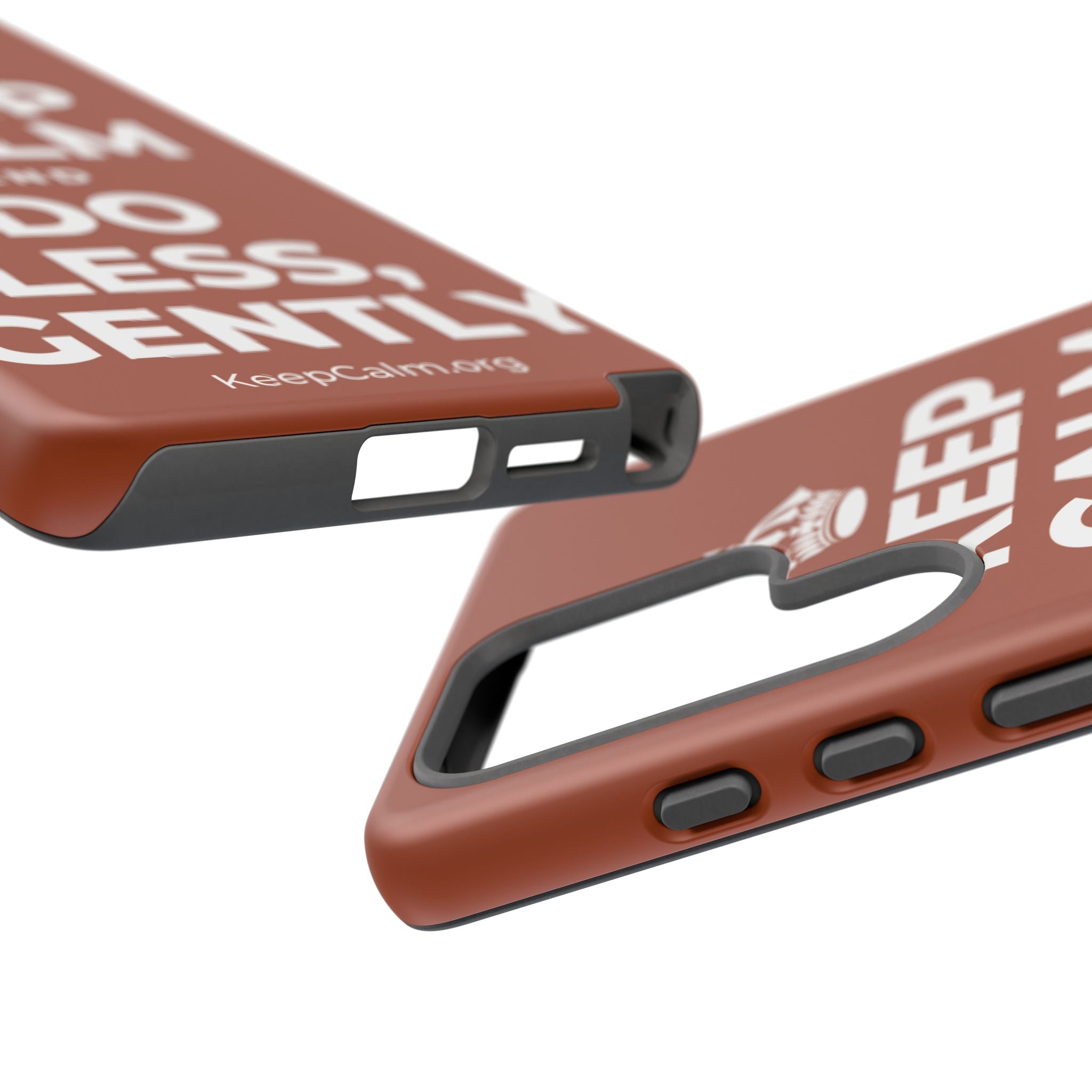 KEEP CALM AND DO LESS, GENTLY Phone Case