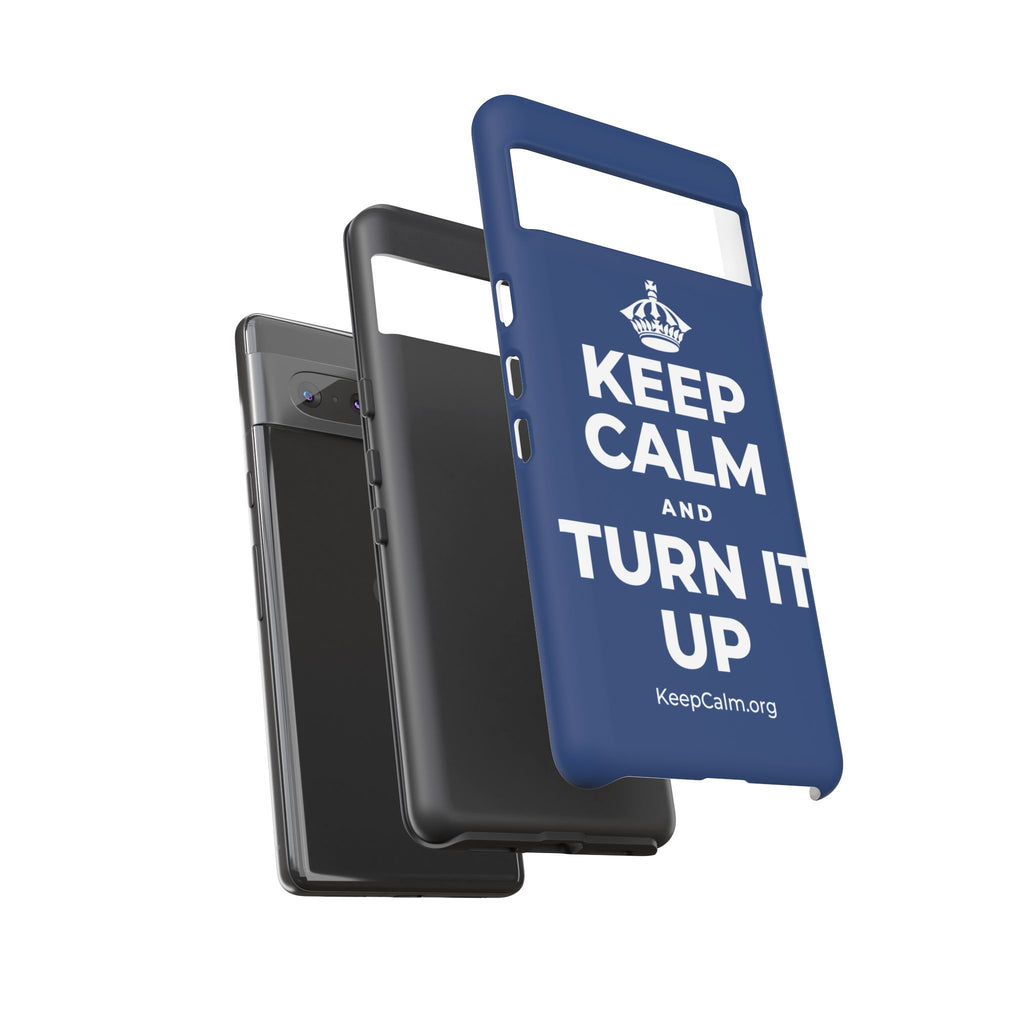 KEEP CALM AND TURN IT UP Phone Case