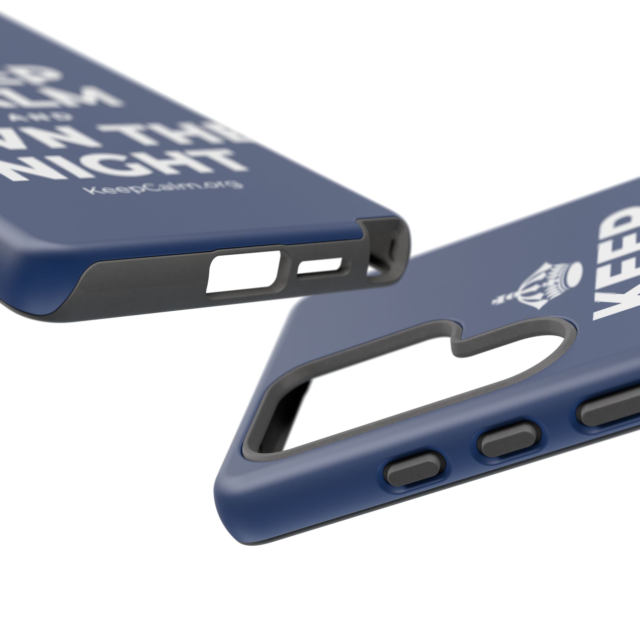 KEEP CALM AND OWN THE NIGHT Phone Case
