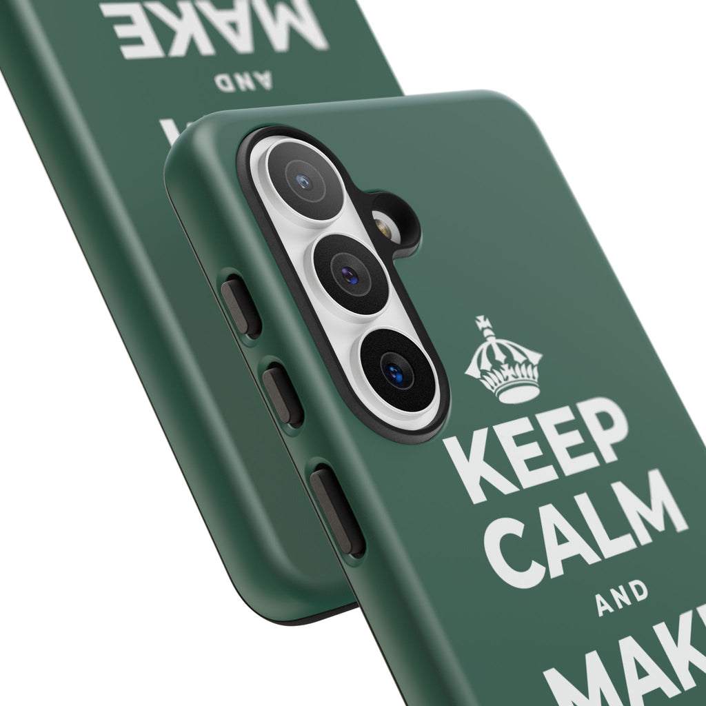 KEEP CALM AND MAKE SUNO MUSIC Phone Case