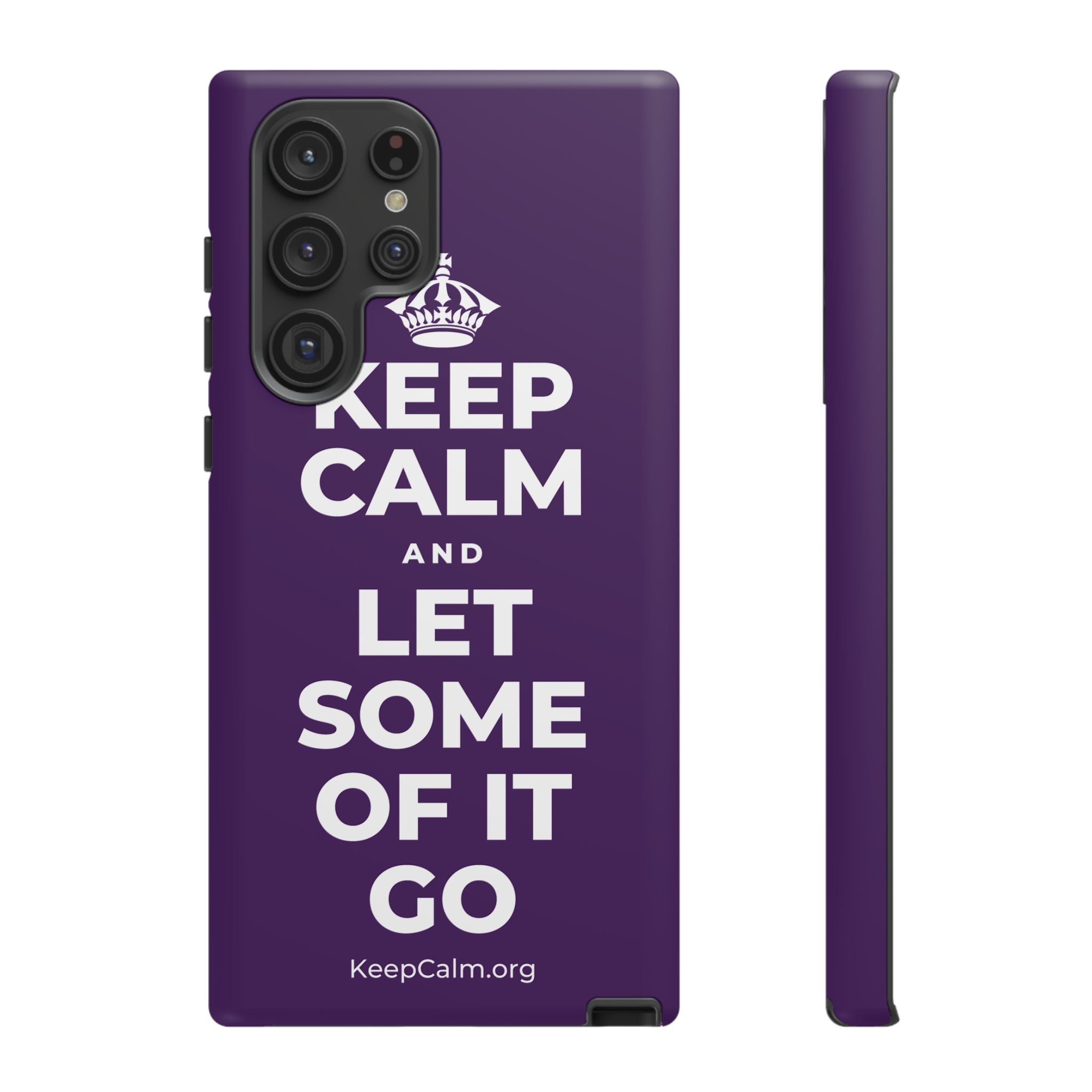 KEEP CALM AND LET SOME OF IT GO Phone Case