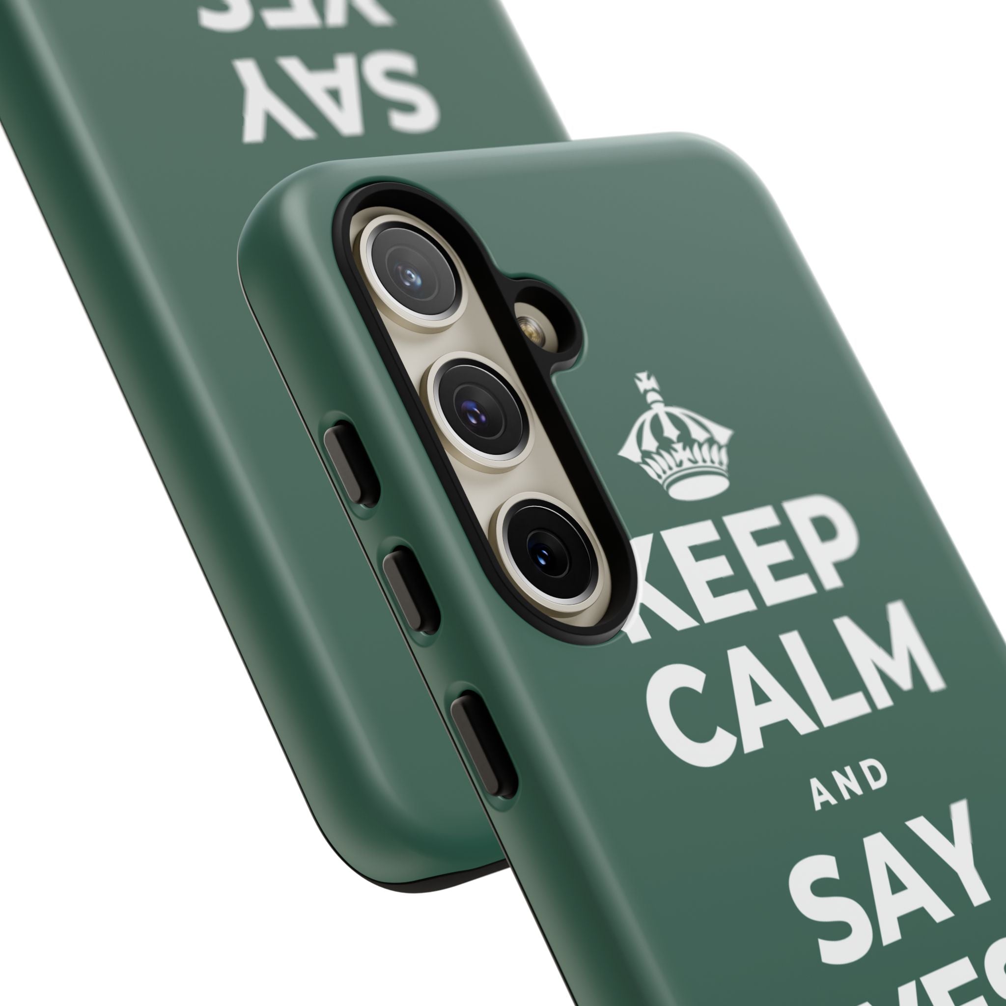 KEEP CALM AND SAY YES TO FUN Phone Case