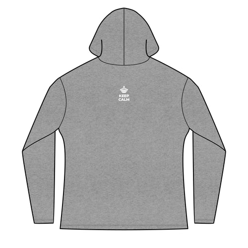 KEEP CALM A ʻAPO I KA MĀLIE Women's Long Sleeve Hoodie